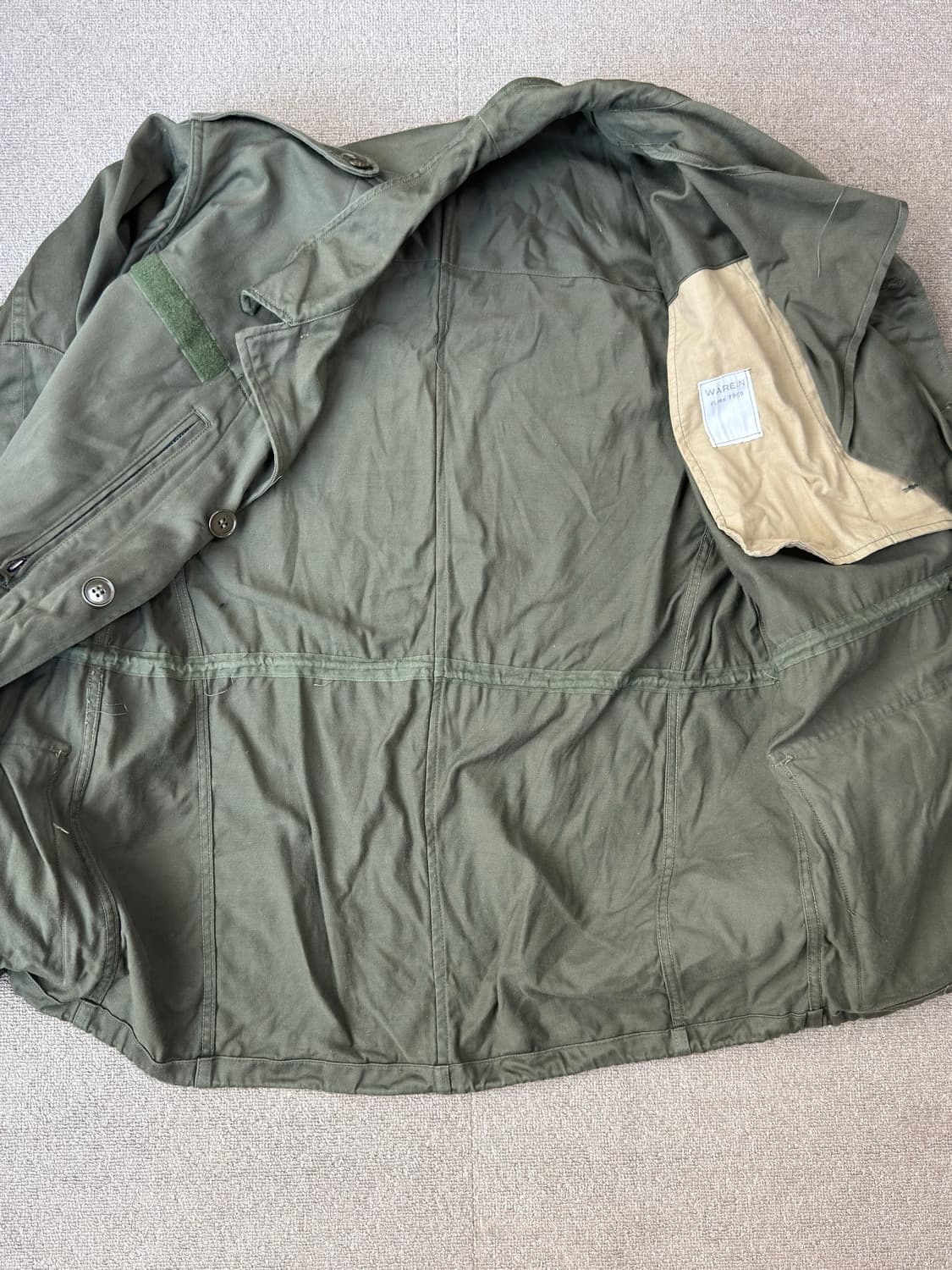 프랑스군 M64 필드 자켓 1964 상품이미지7