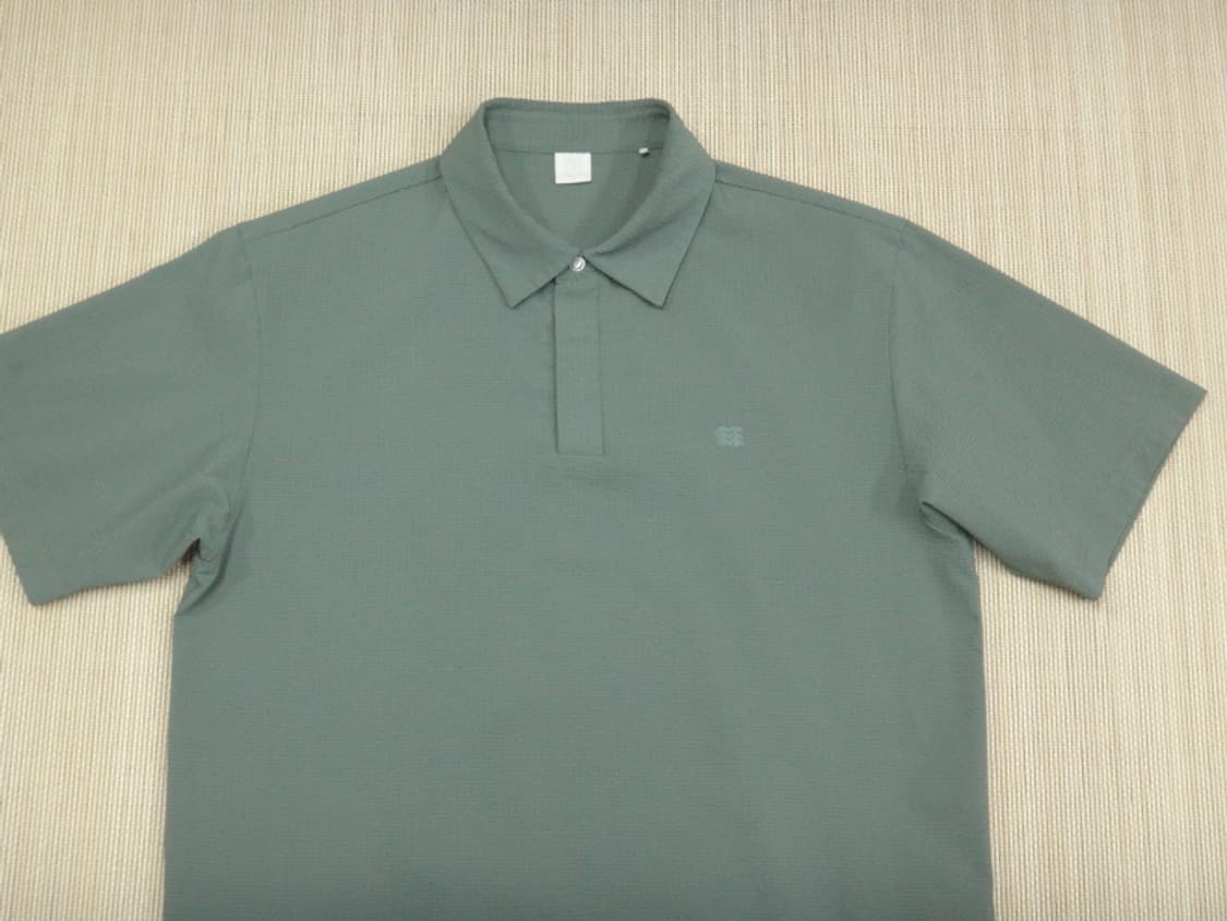 (95) 코오롱스포츠 남성 시어서커 반팔 카라 티셔츠 상품이미지3