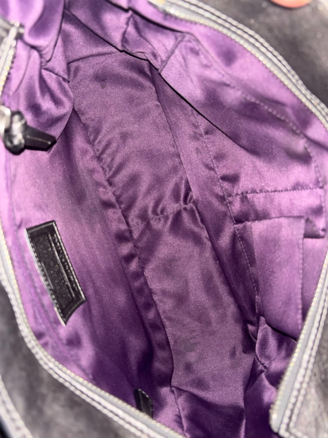 Coach silver shoulder bag 상품이미지4