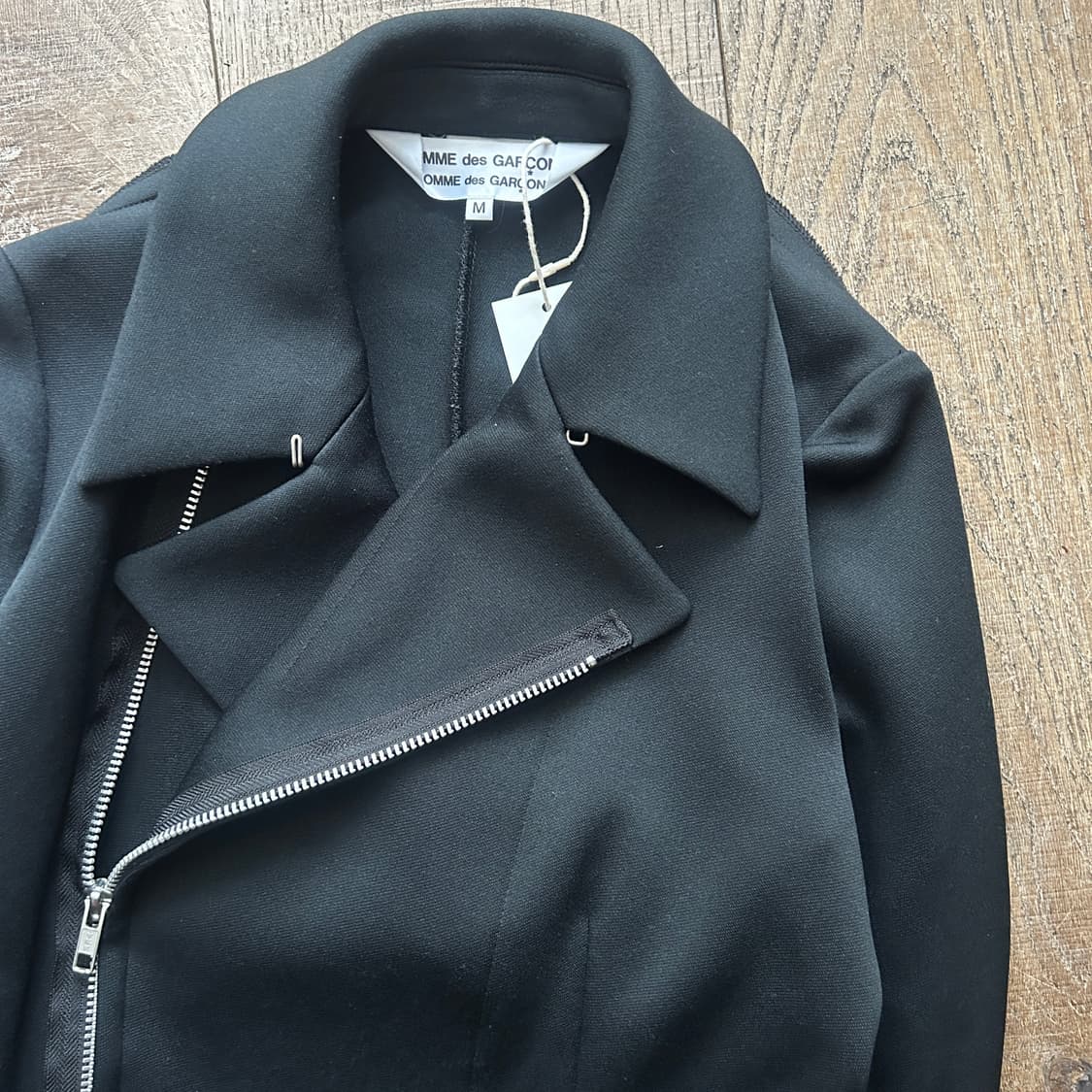 Back Shirring Jersey Rider Jacket 상품이미지5