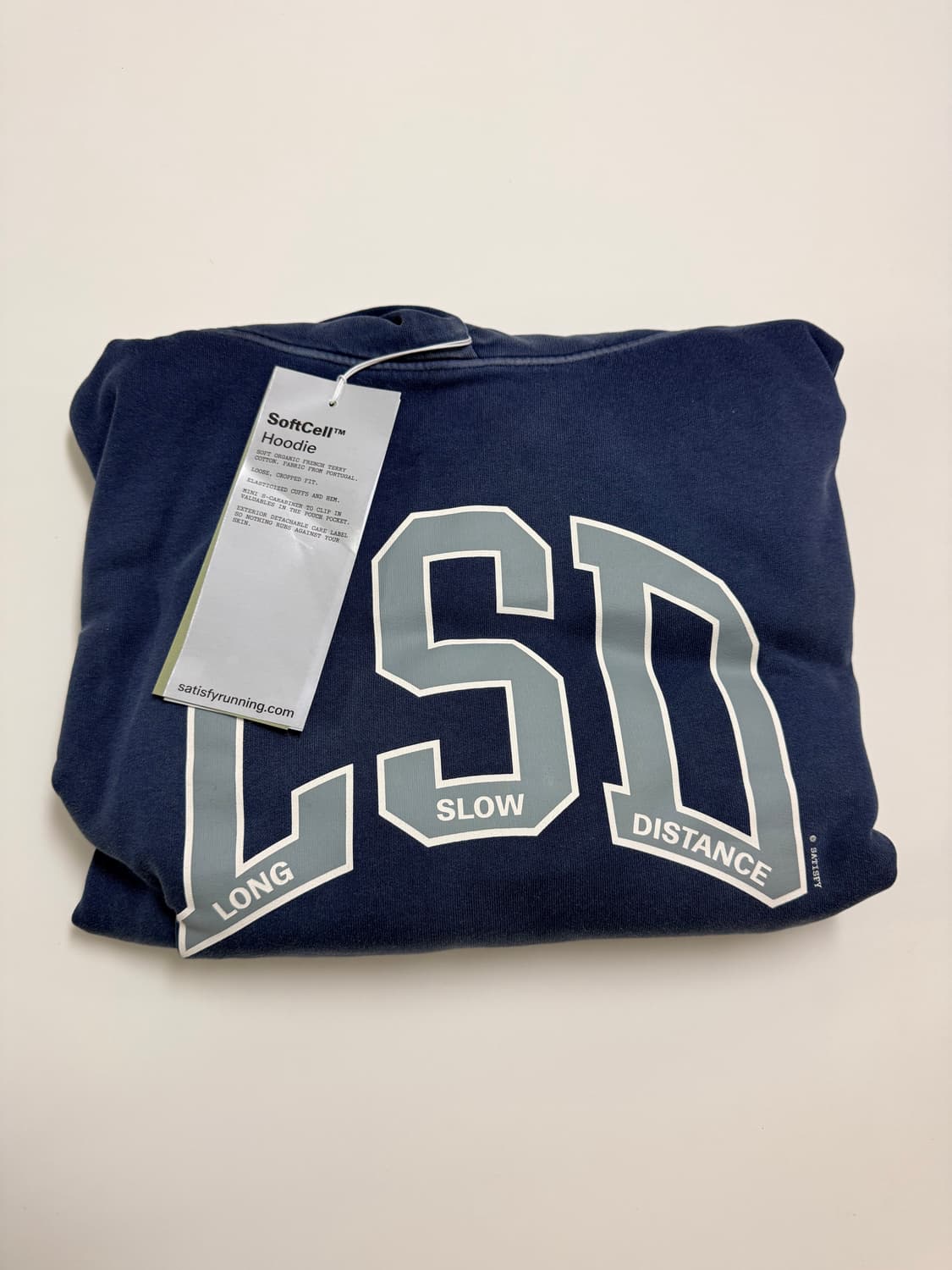 새티스파이 소프트셀 후드 썬 블리치드 인디고 L XL 상품이미지1