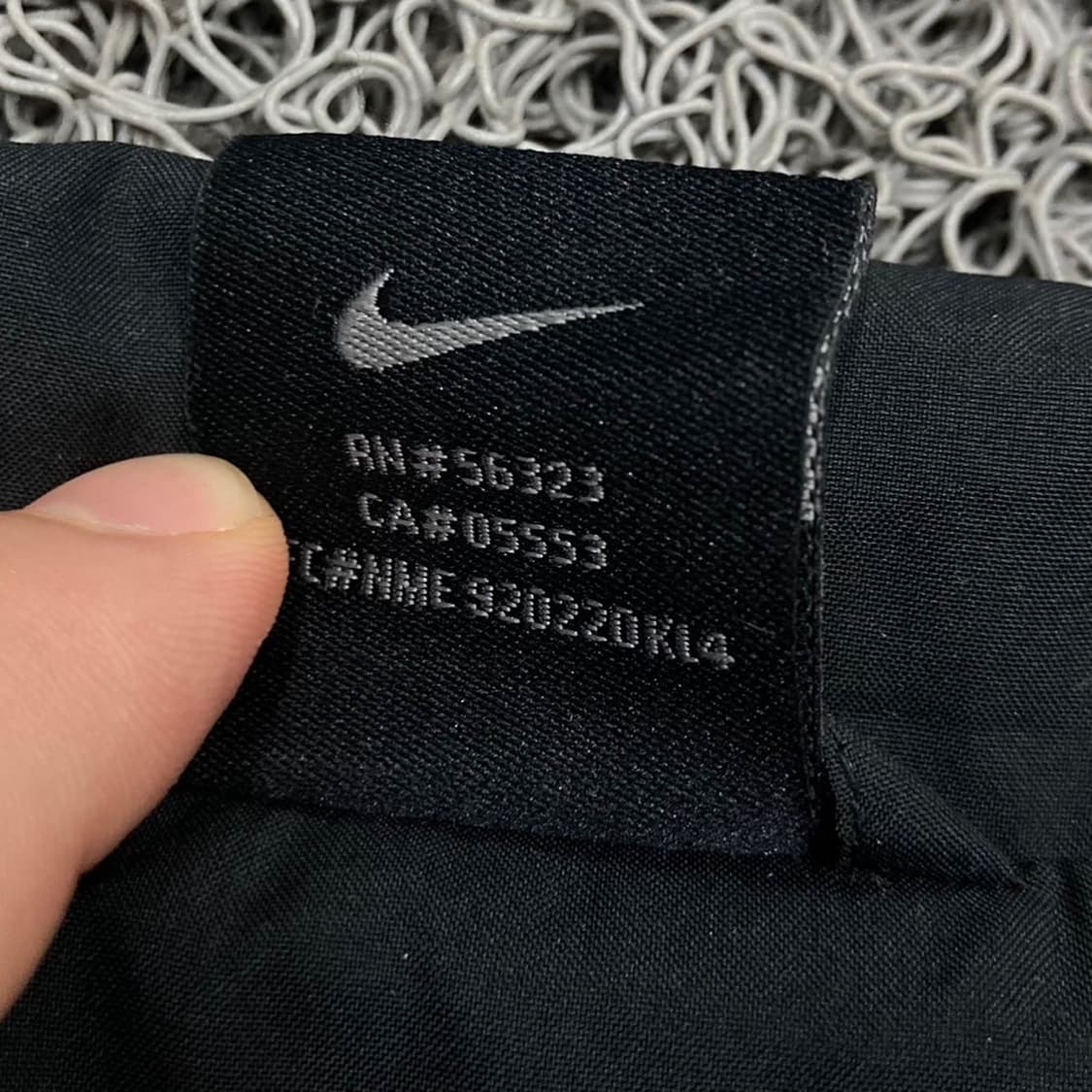 Nike 00,s  나이키 자수 스우시 블랙 사이드라인 상품이미지5