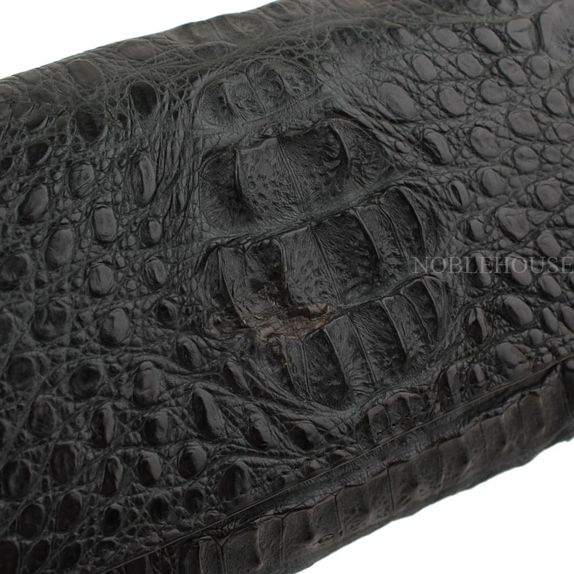 블랙 크로커다일 와니 금장 장지갑 상품이미지6