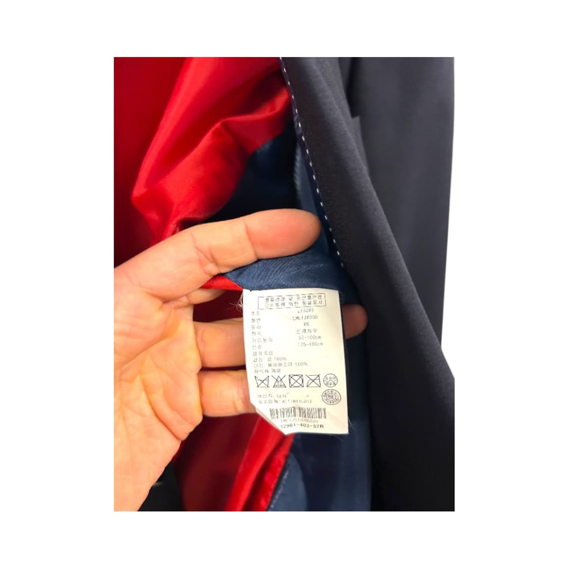 (L) 타미힐피거 프레피 메탈버튼 클래식 싱글 투버튼 블레이저 OB-00 상품이미지5