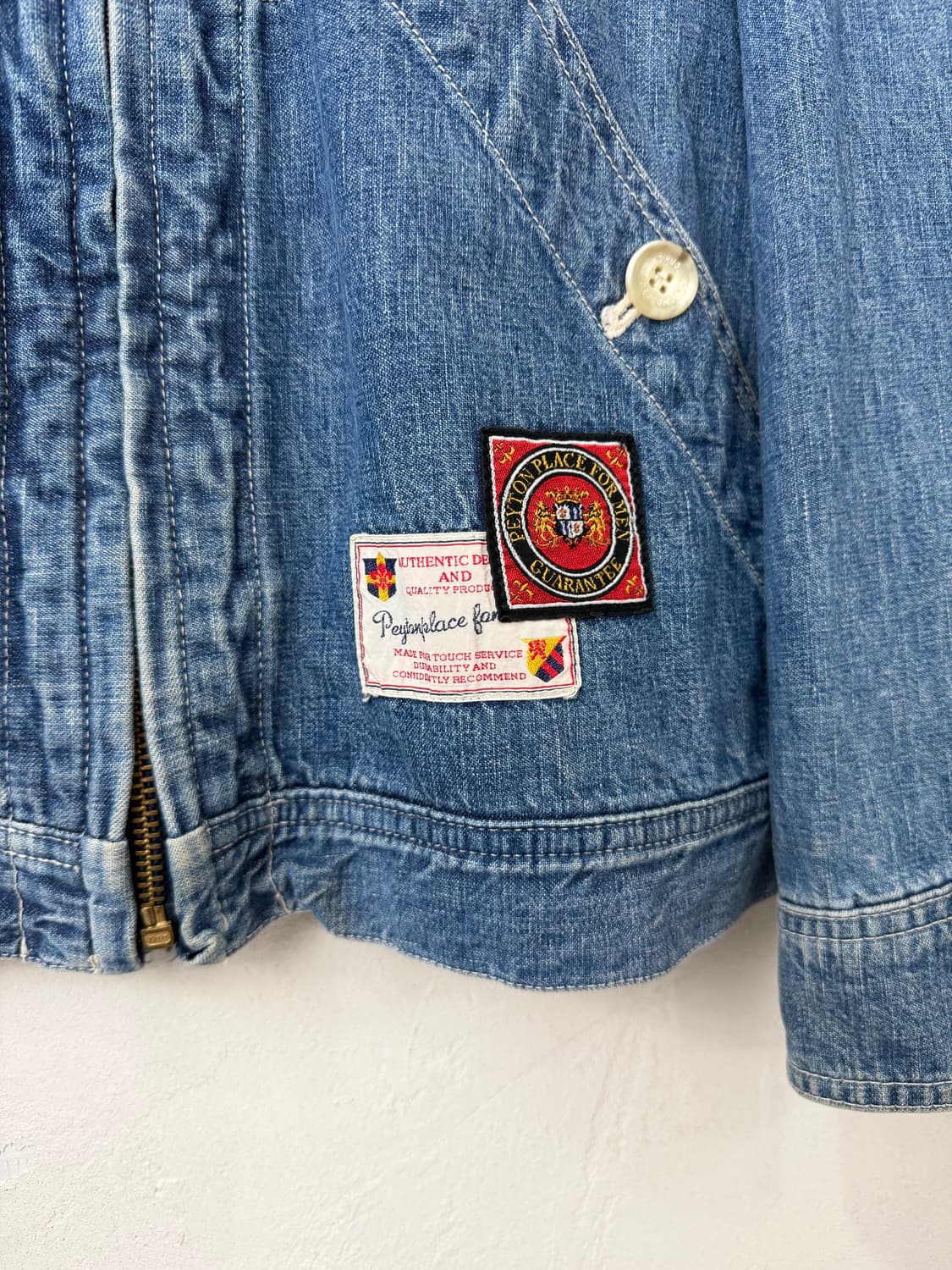 90s PPFM 데님 워크 자켓 상품이미지3