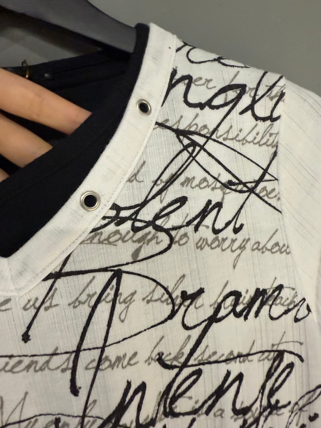 layered detail lettering long sleeve 상품이미지6