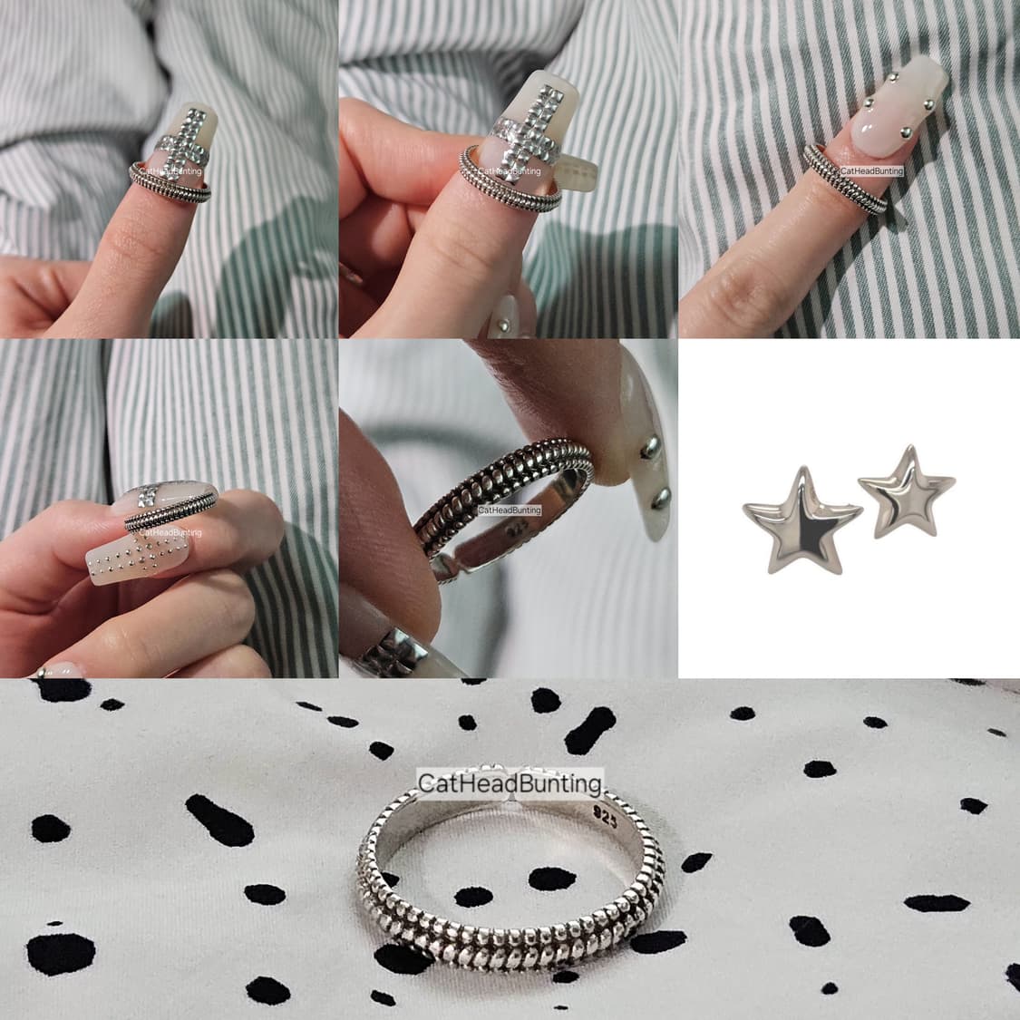 UNISEX_실버925 에스닉 엔틱 링 반지 상품이미지2