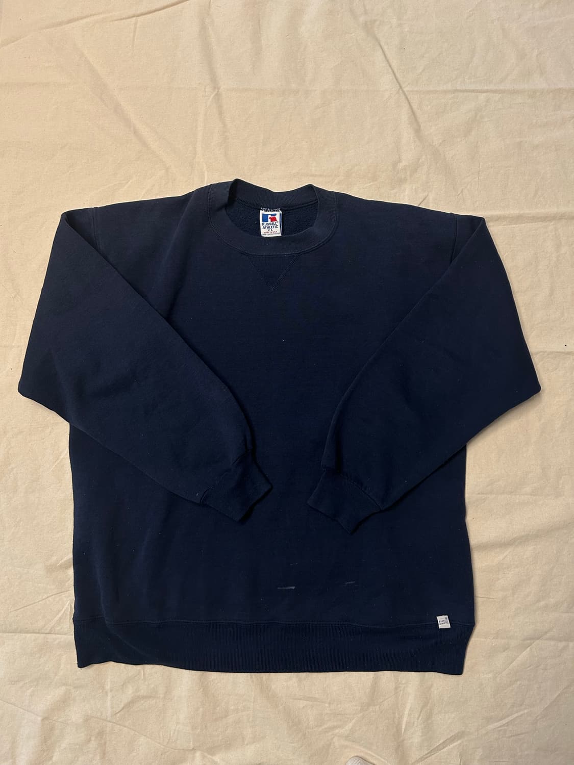 러셀 usa 산 크루넥 판매합니다! 상품이미지1