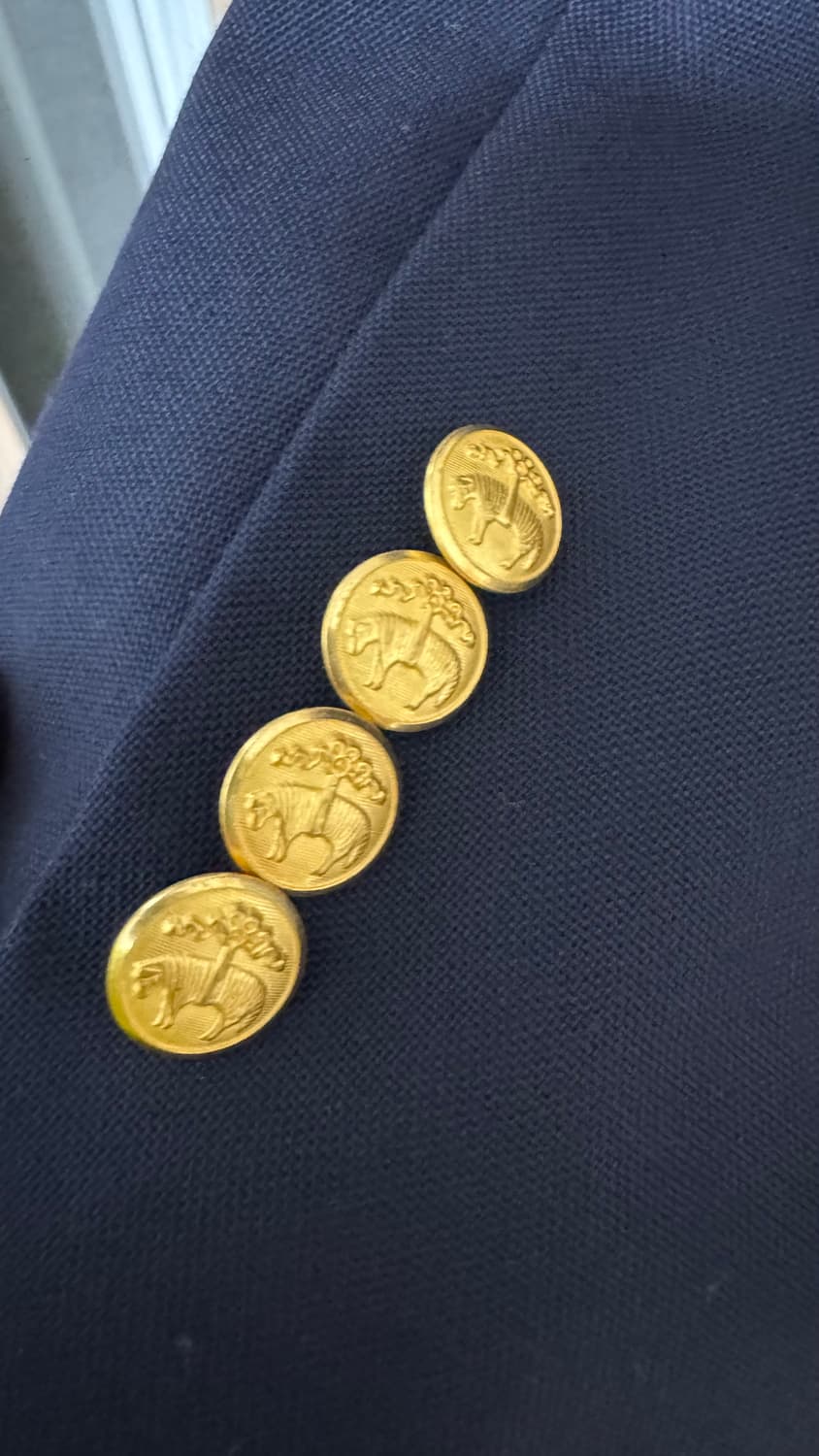 브룩스 브라더스 네이비 금장 블레이저 41S 상품이미지3