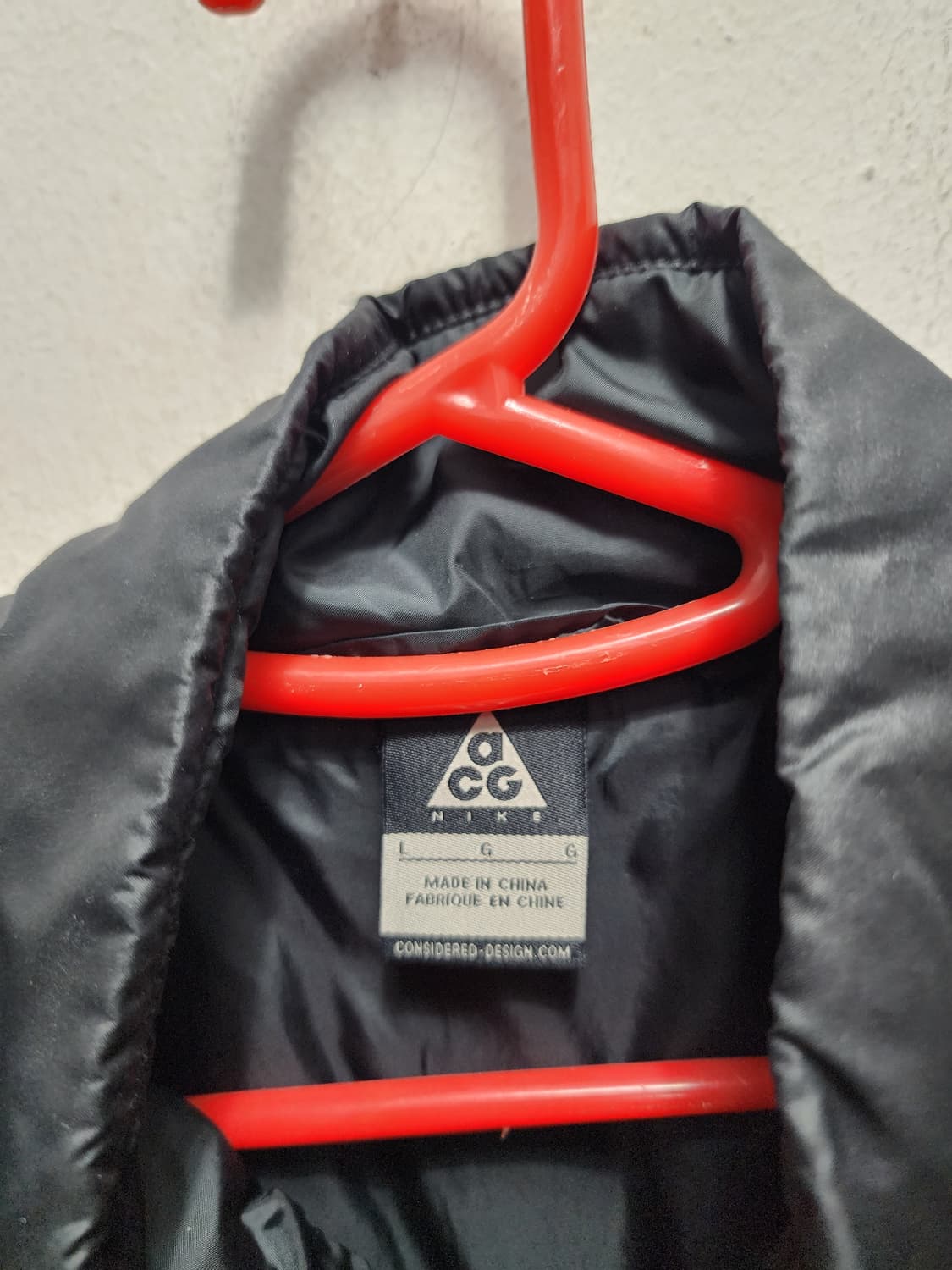 나이키 ACG 블랙 경량패딩  상품이미지5