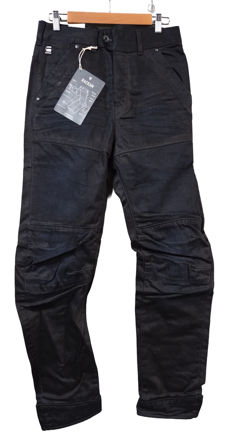 (찡 하자 특별 할인)G-Star Rackam 블랙 데님 팬츠 상품이미지1