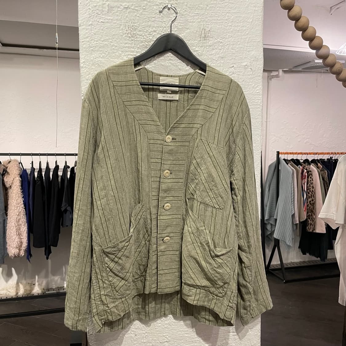 니콜라스 데일리 (Nicholas Daley) 리넨 자켓 상품이미지1