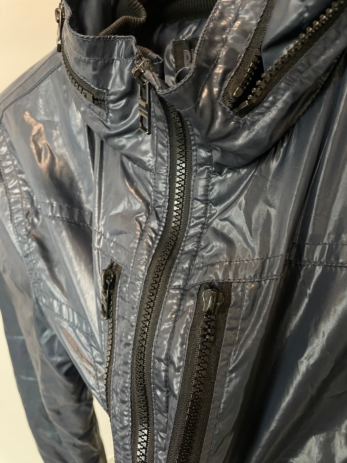 (L) Buckaroo 버커루 히든 후드 락시크 블루종 자켓 상품이미지9