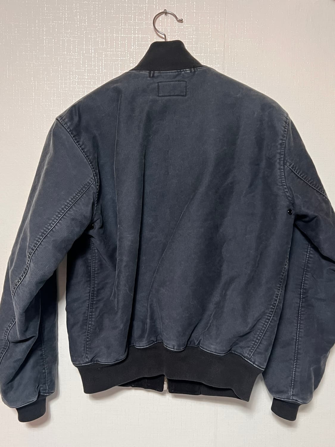 Rrl 덱자켓 m / 더블알엘 리스모어 블루종 봄버 댁자켓 상품이미지3