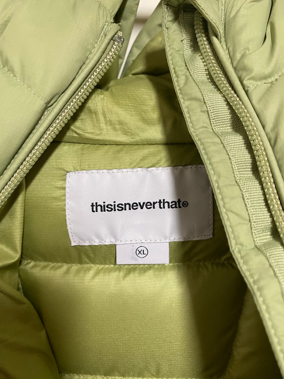 네버댓 퀼팅 아노락 상품이미지3