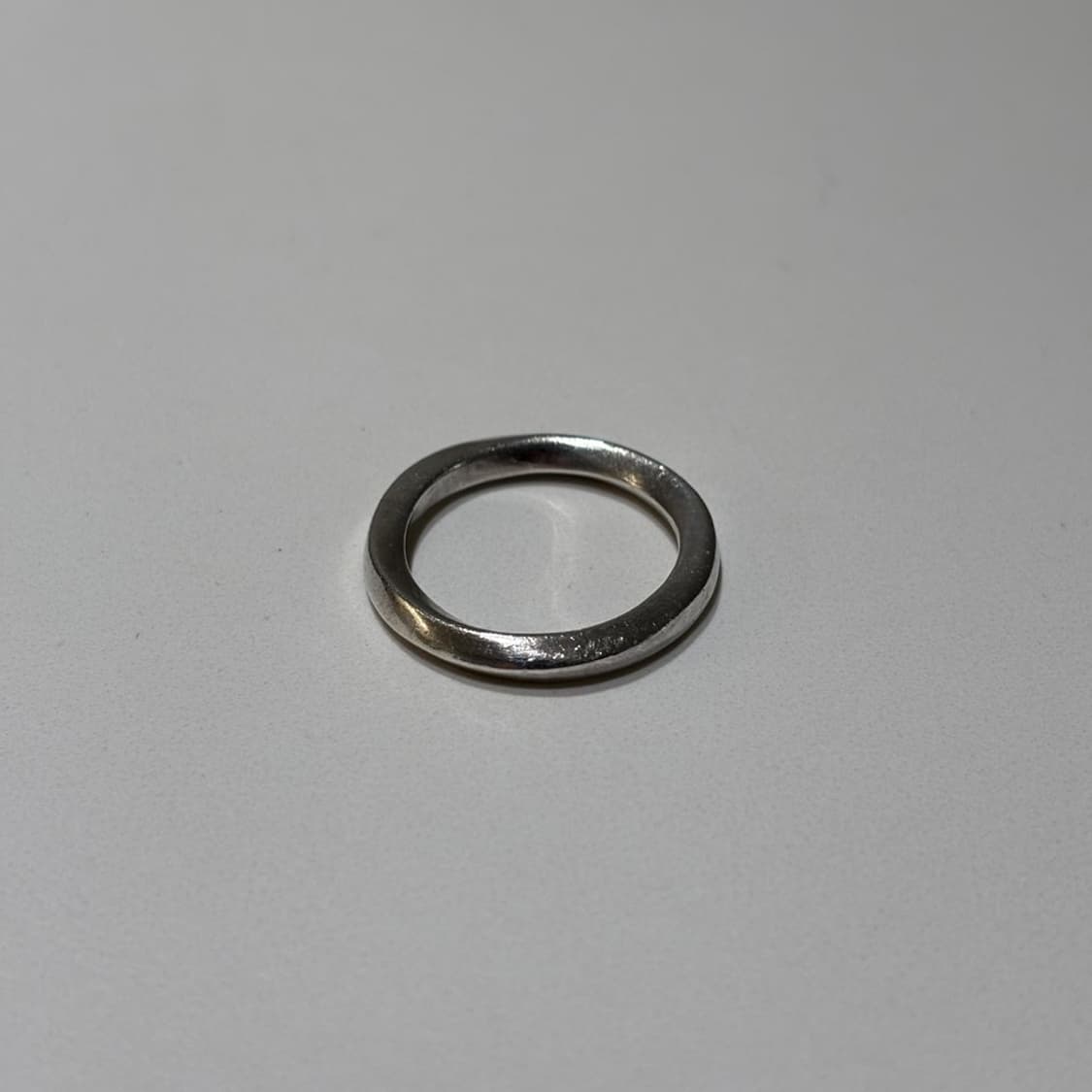 빈티지 트위스트 실버 링 상품이미지1