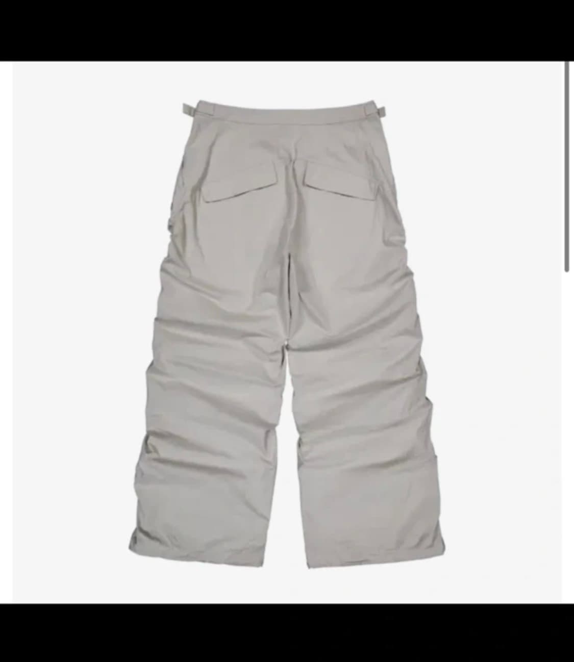 코이세이오 퍼커링 팬츠 아이보리 상품이미지4