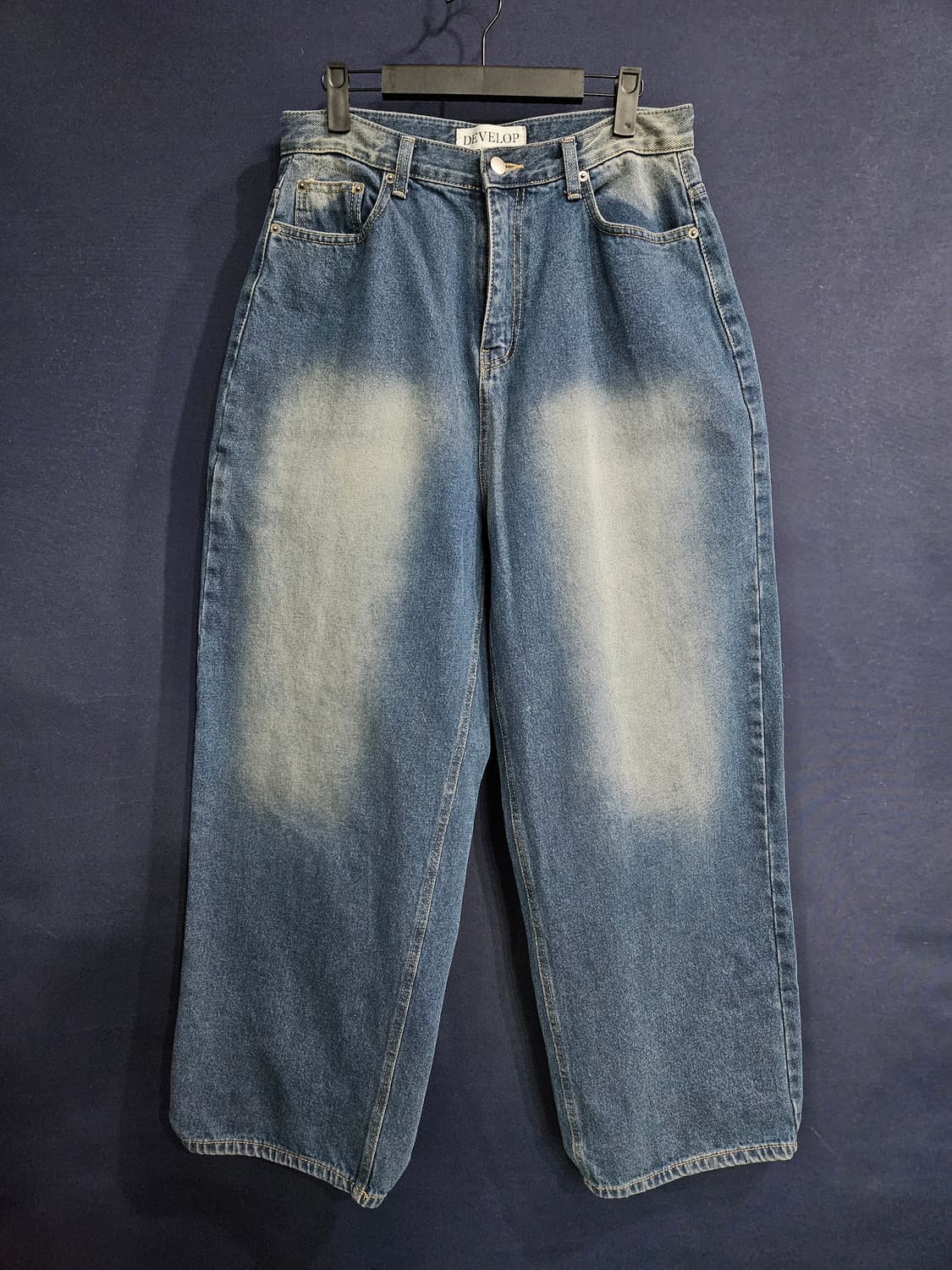 DEVELOP 디벨롭 블루 남성 허리 30 데님팬츠  상품이미지1