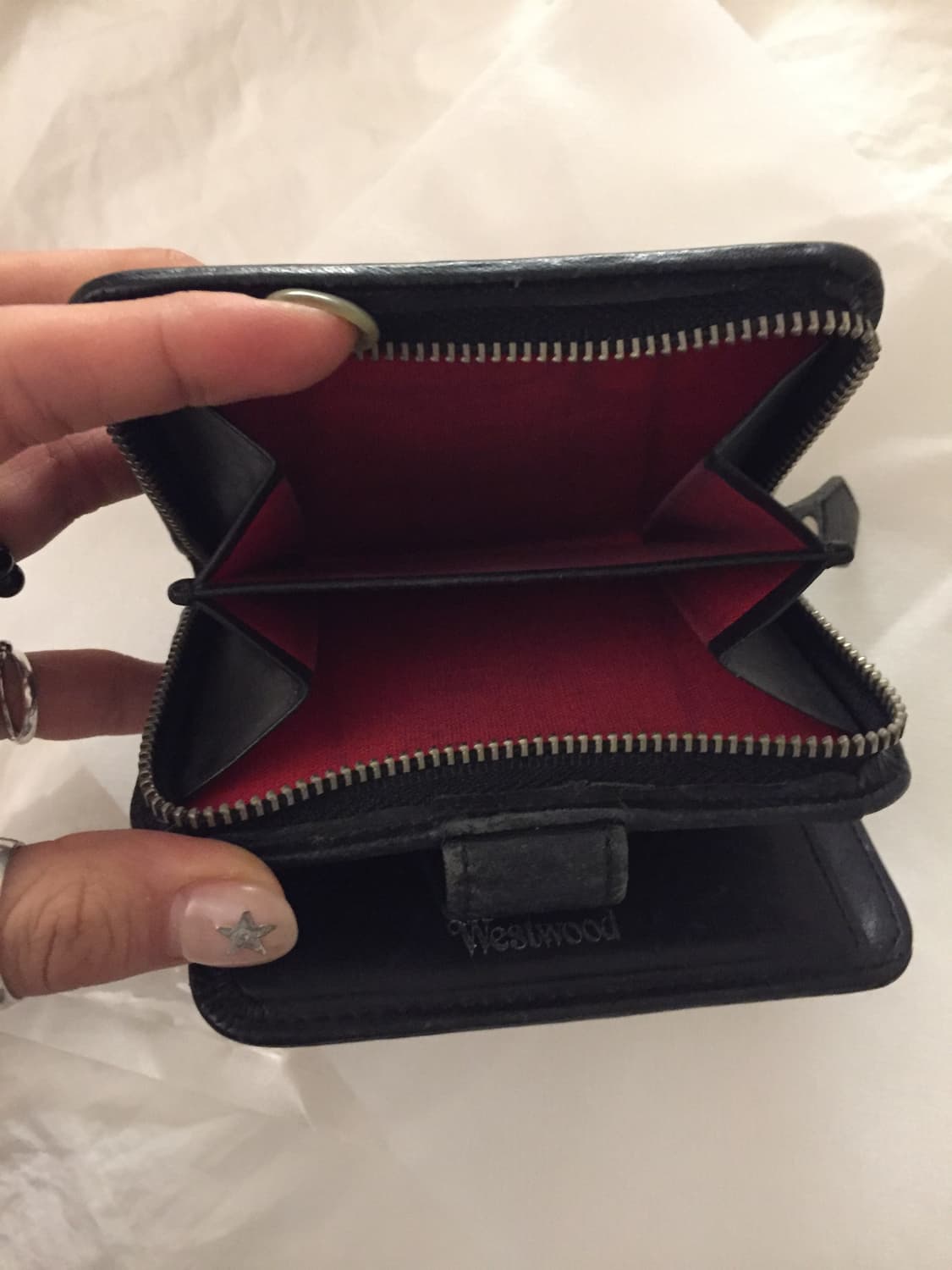 비비안웨스트우드 빈티지 체크 지갑 상품이미지3