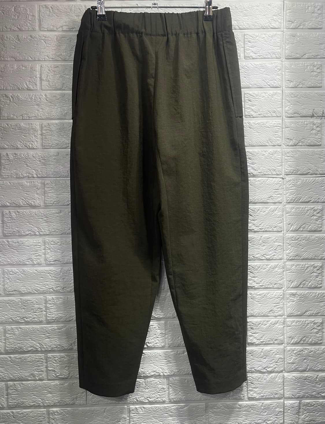 TIME 타임바지 한섬팬츠 한섬바지:) 슬랙스 올리브그린 카키바지 상품이미지5