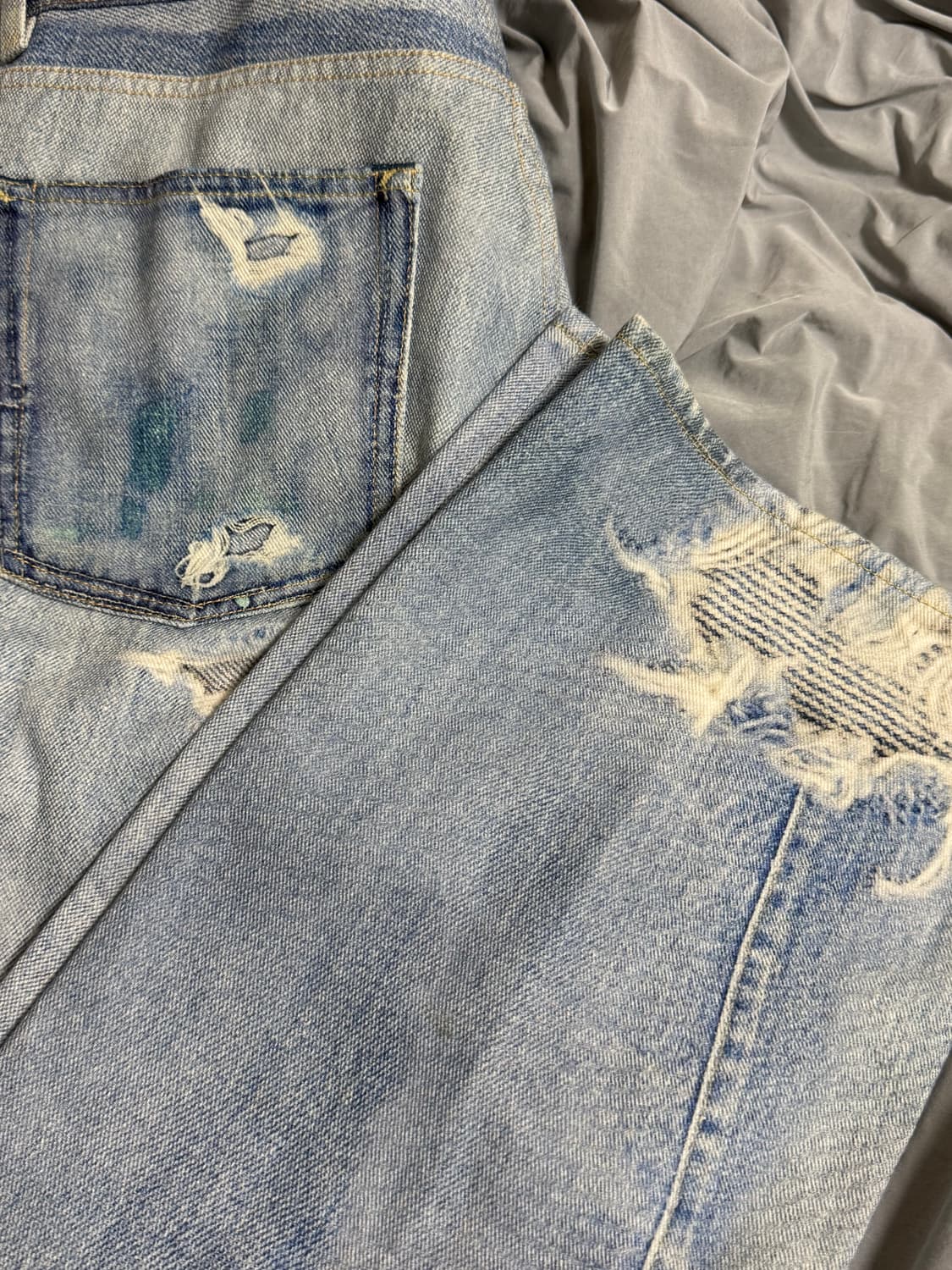 아워레거시 써드컷 디지털프린팅 데님 상품이미지5