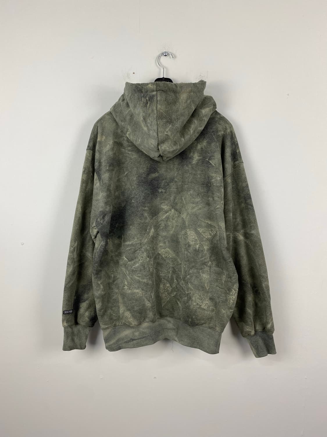 스컬프터 타이다이 스펠아웃 기모 후드티 상품이미지2