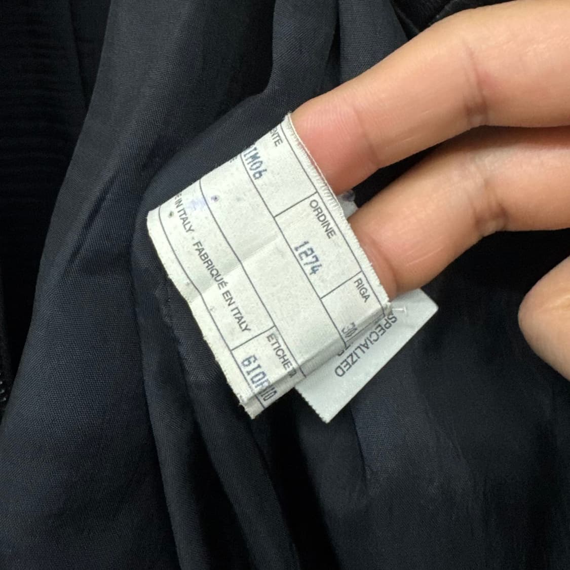 [50] 아르마니 꼴레지오니 레더 카코트 상품이미지6