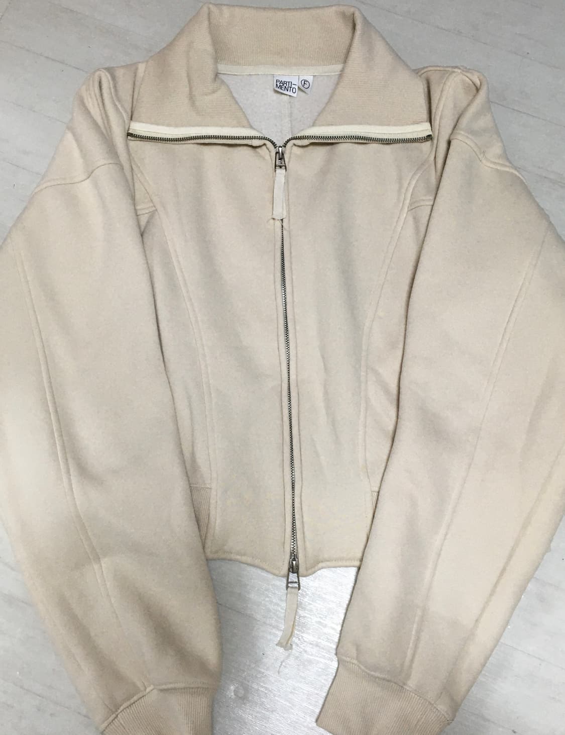 파르티멘토 트레이닝 져지 아이보리 상품이미지3