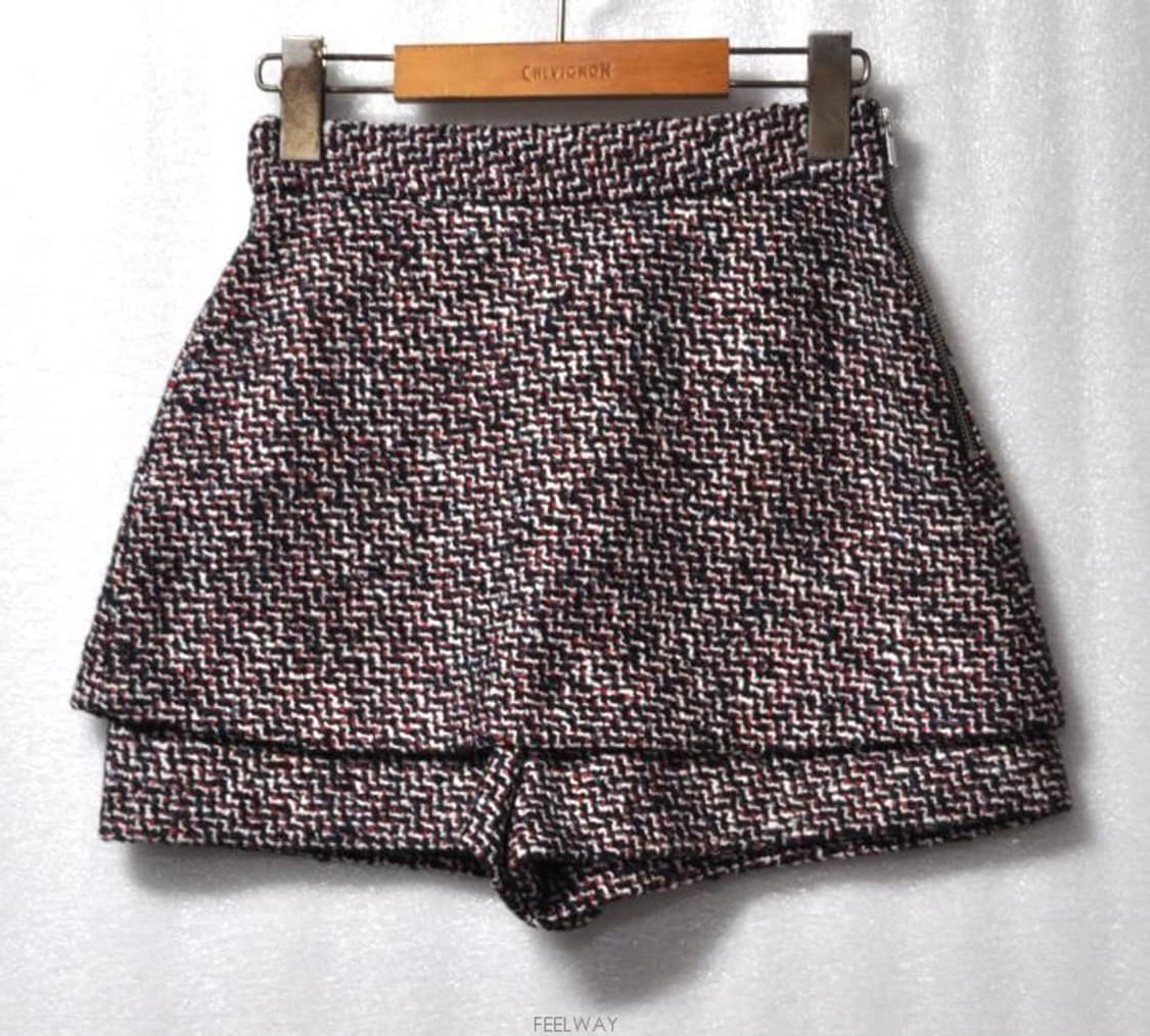 마쥬(maje)/여성트위드치마반바지(허리23) 상품이미지1