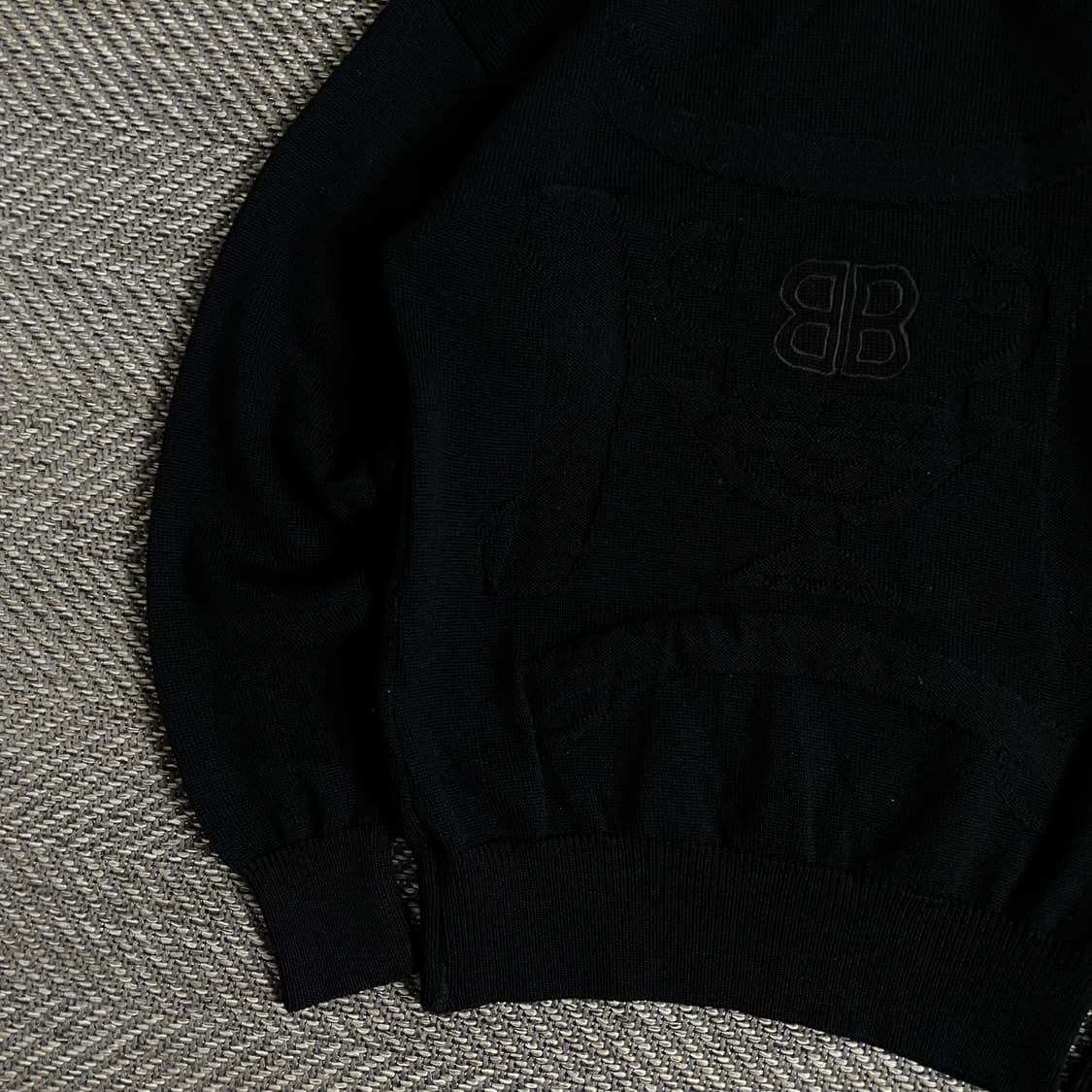 90s 발렌시아가 아카이브 빅로고 미니멀 니트y 2872 상품이미지4