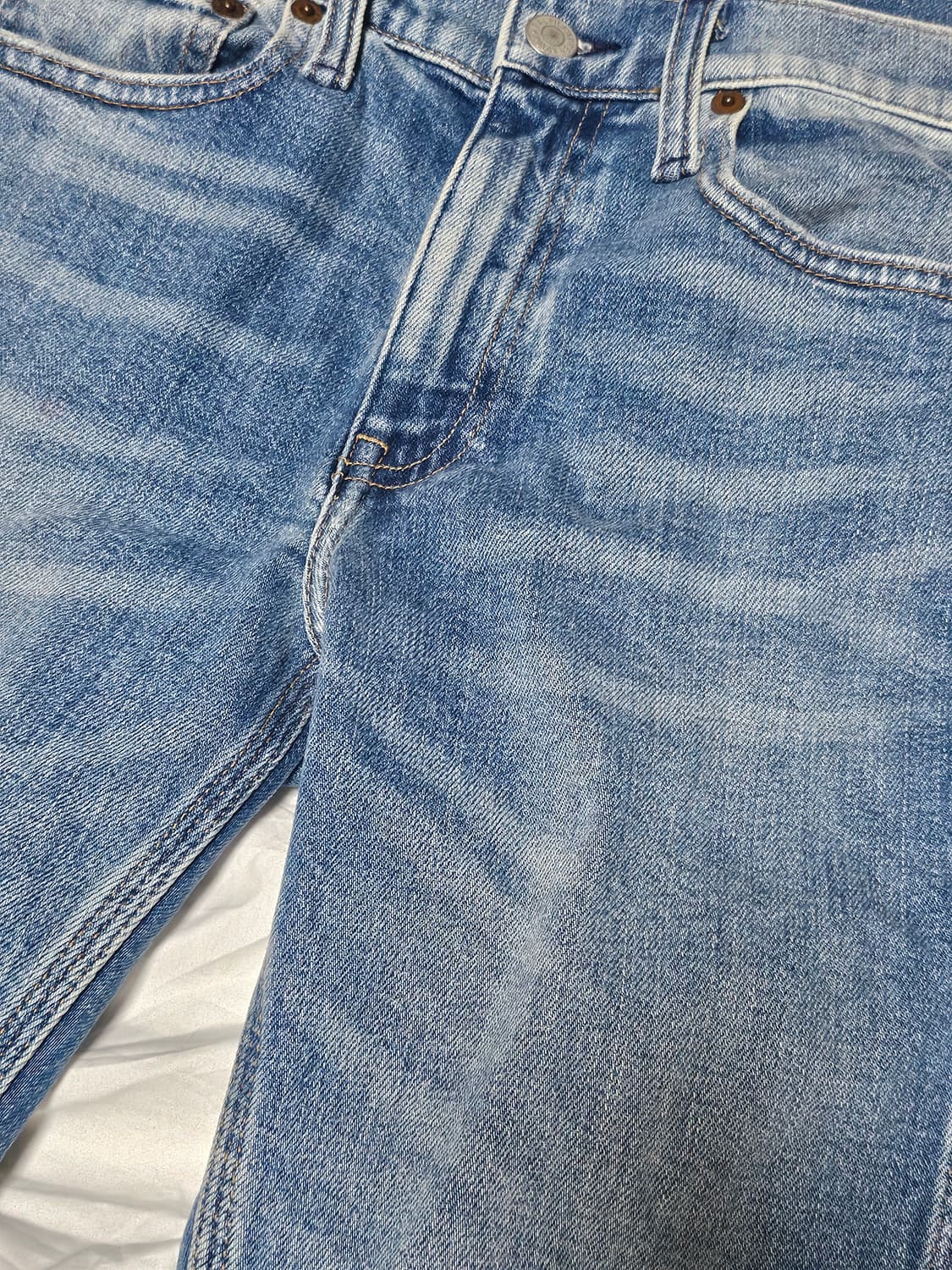 폴로 랄프로렌 워싱 데님 팬츠 여성 27 상품이미지3