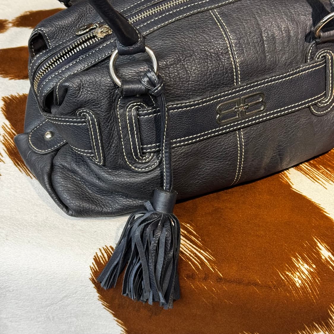 발렌시아가 BB로고 테슬 숄더백 (OS) y2k 상품이미지4