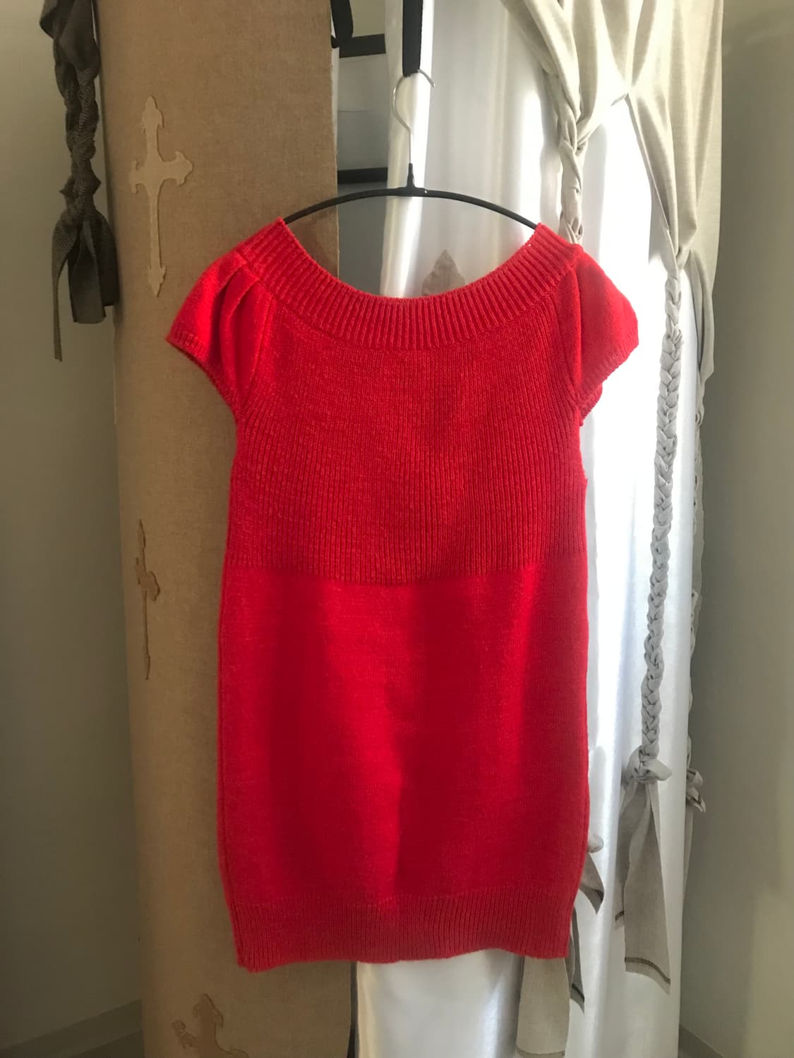 vintage red pocket knit one-piece 상품이미지9