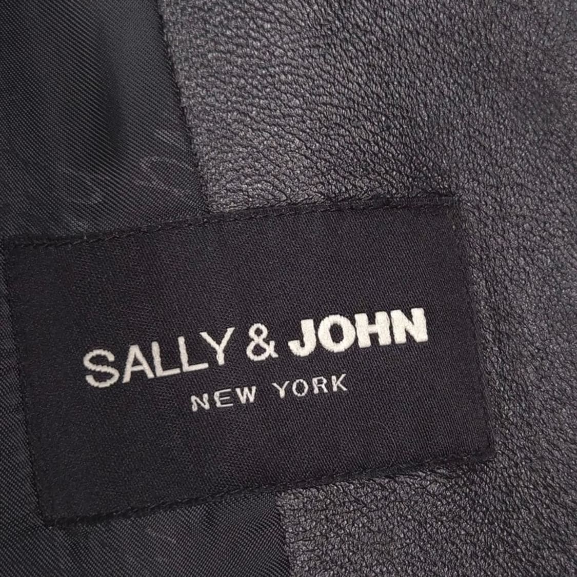 샐리앤존 리얼 램스킨 블랙 가죽 자켓 66 상품이미지6