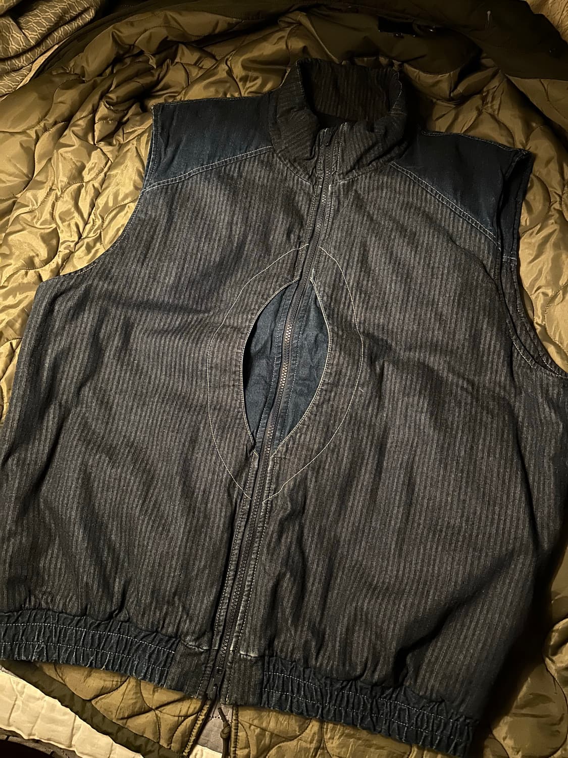 텐더로인 데님 베스트 L 상품이미지1