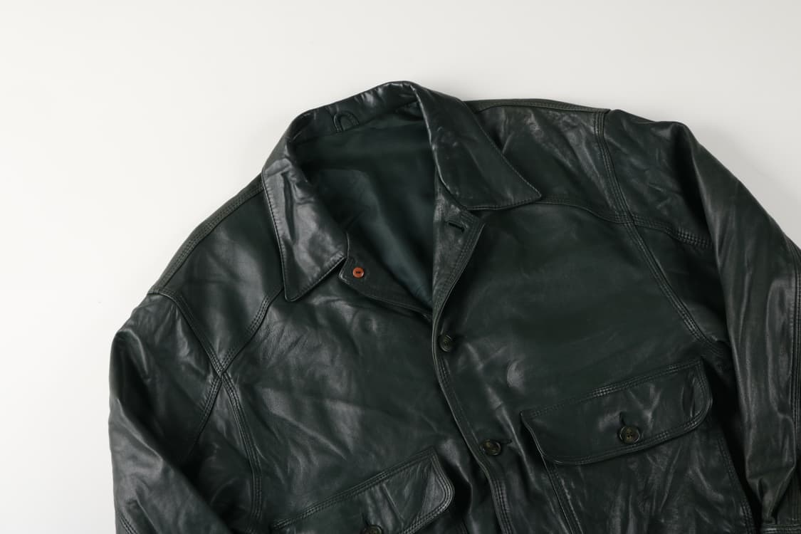 [L] 빈티지 이탈리아 양가죽 자켓 상품이미지2