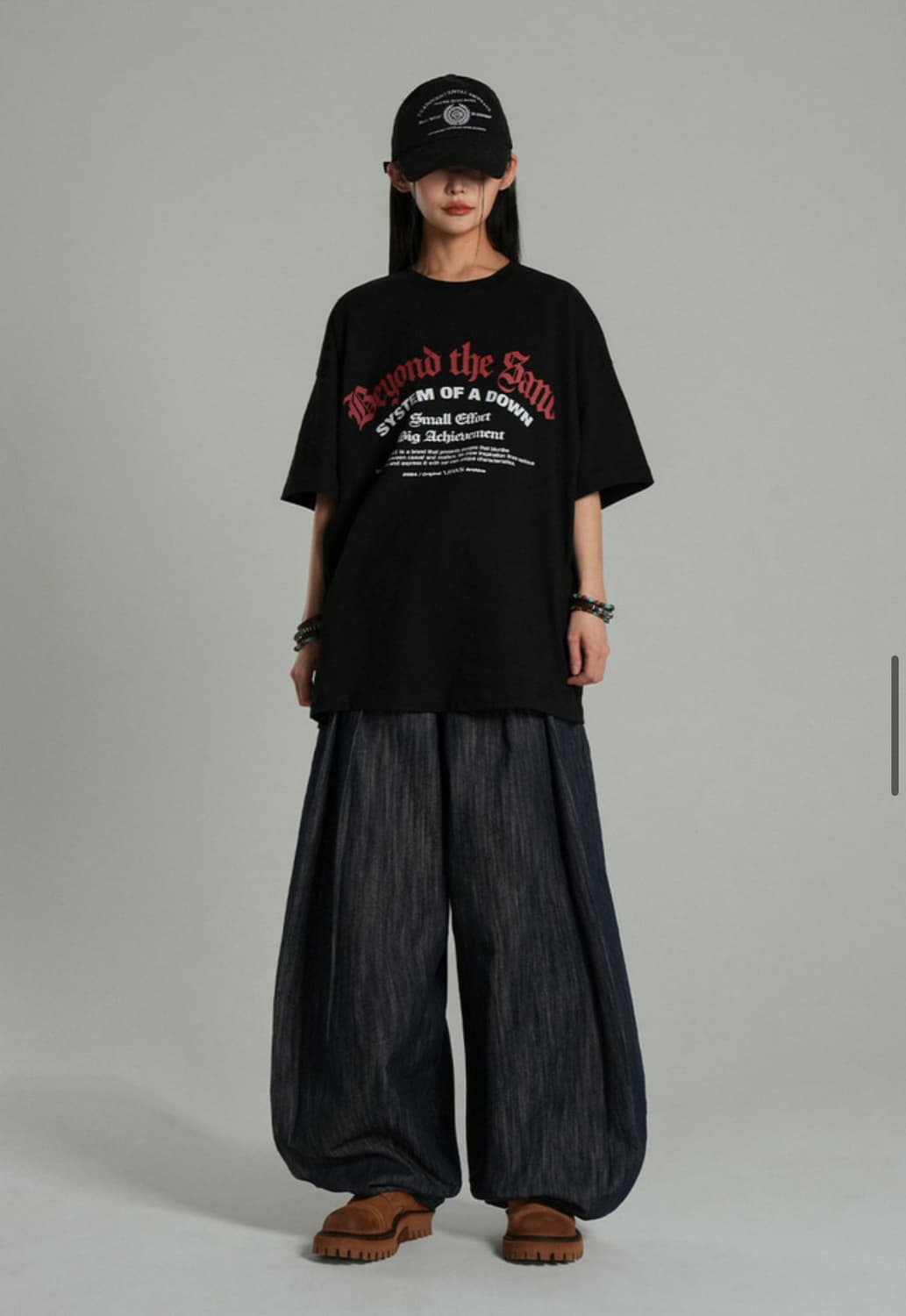 Idws 아이돈워너셀 벌룬 인디고 데님  상품이미지2