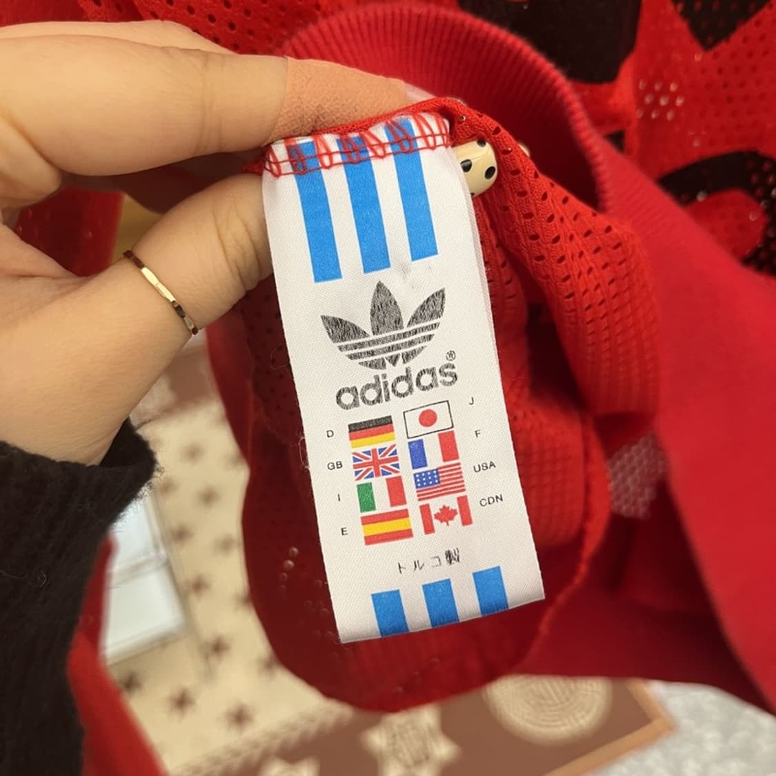 아디다스 올드스쿨 재팬 흑탭 유로파 매쉬 져지 집업 F C09902 상품이미지6