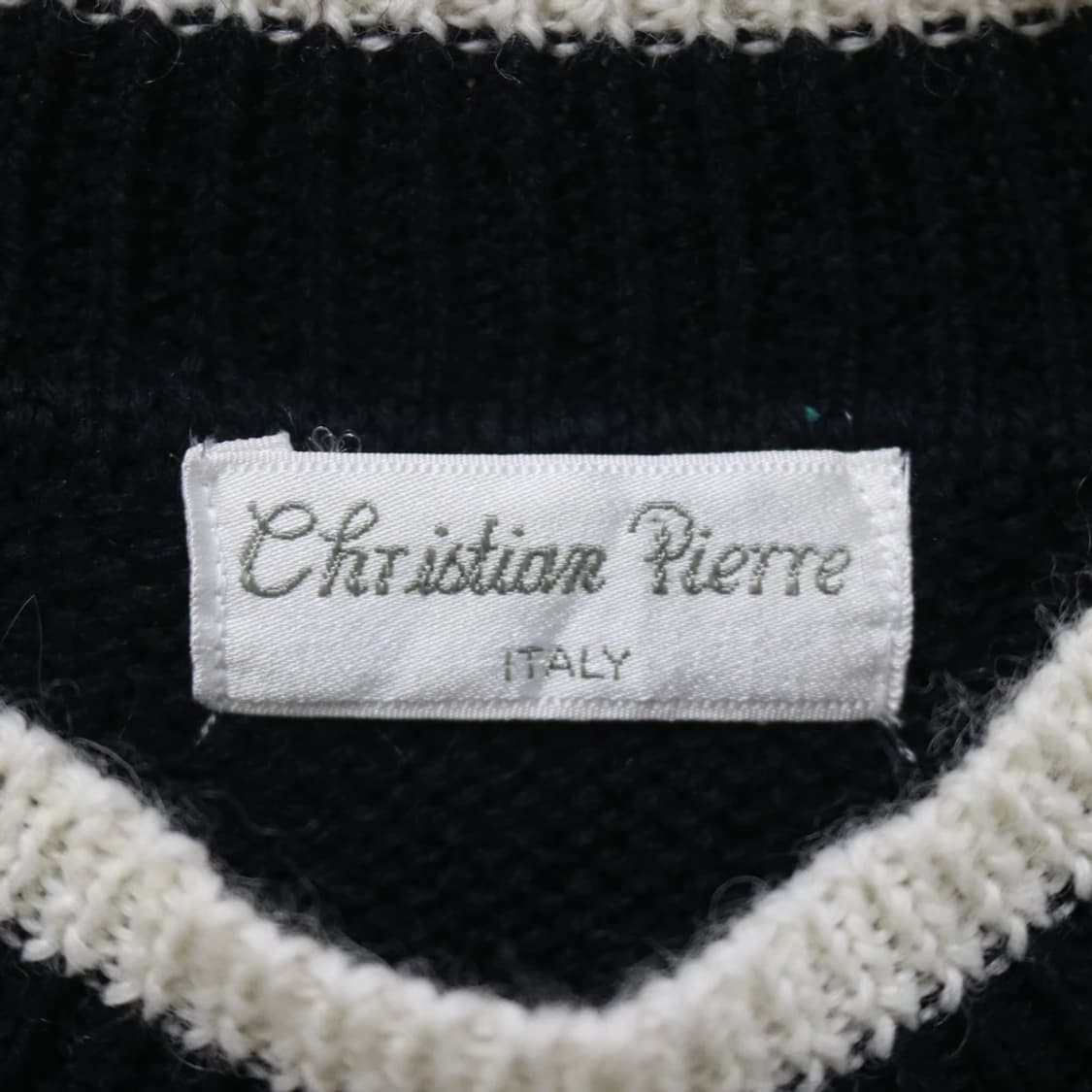 CHRISTIAN PIERRE  울 Y2K 니트 64639 상품이미지6