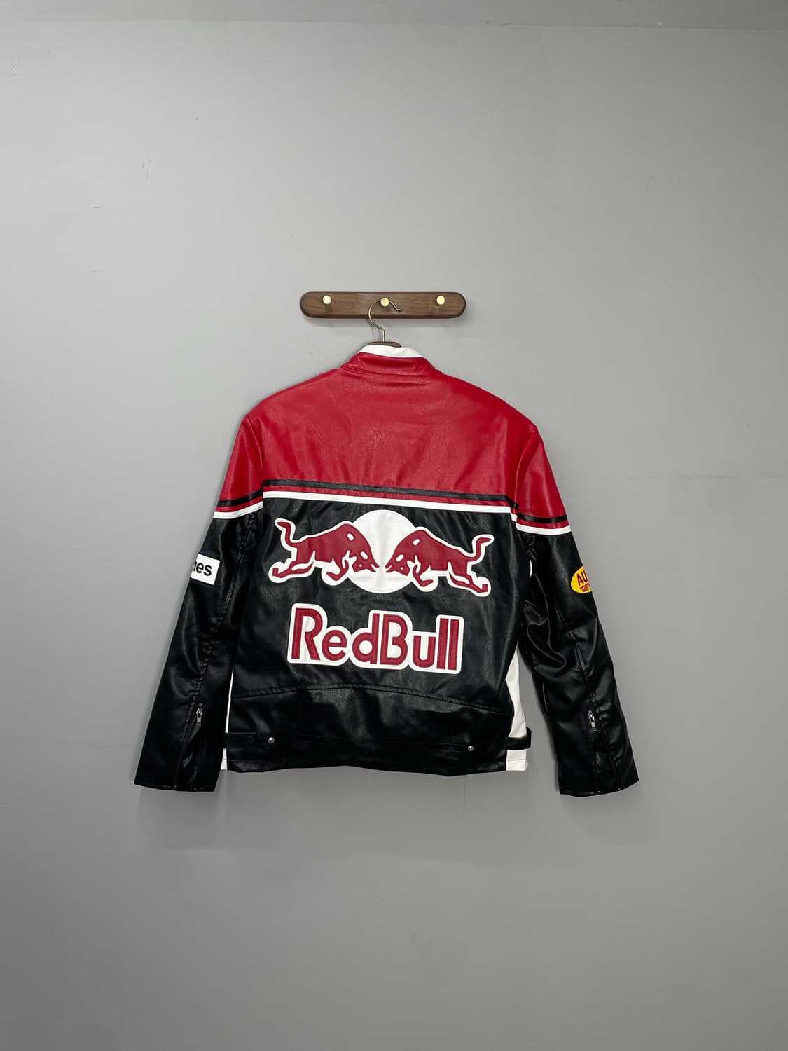 레드불 레이싱 가죽 자켓 H1382 상품이미지6