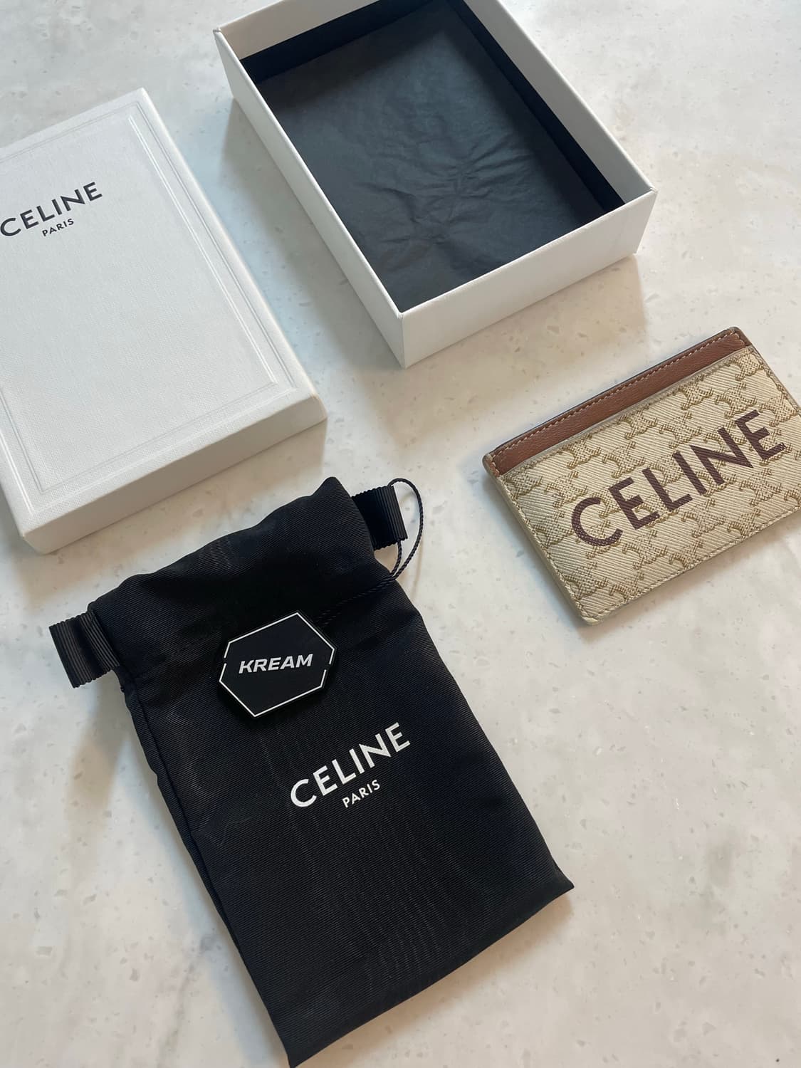 셀린느 카드지갑 정품 크림판 풀구성 상품이미지1