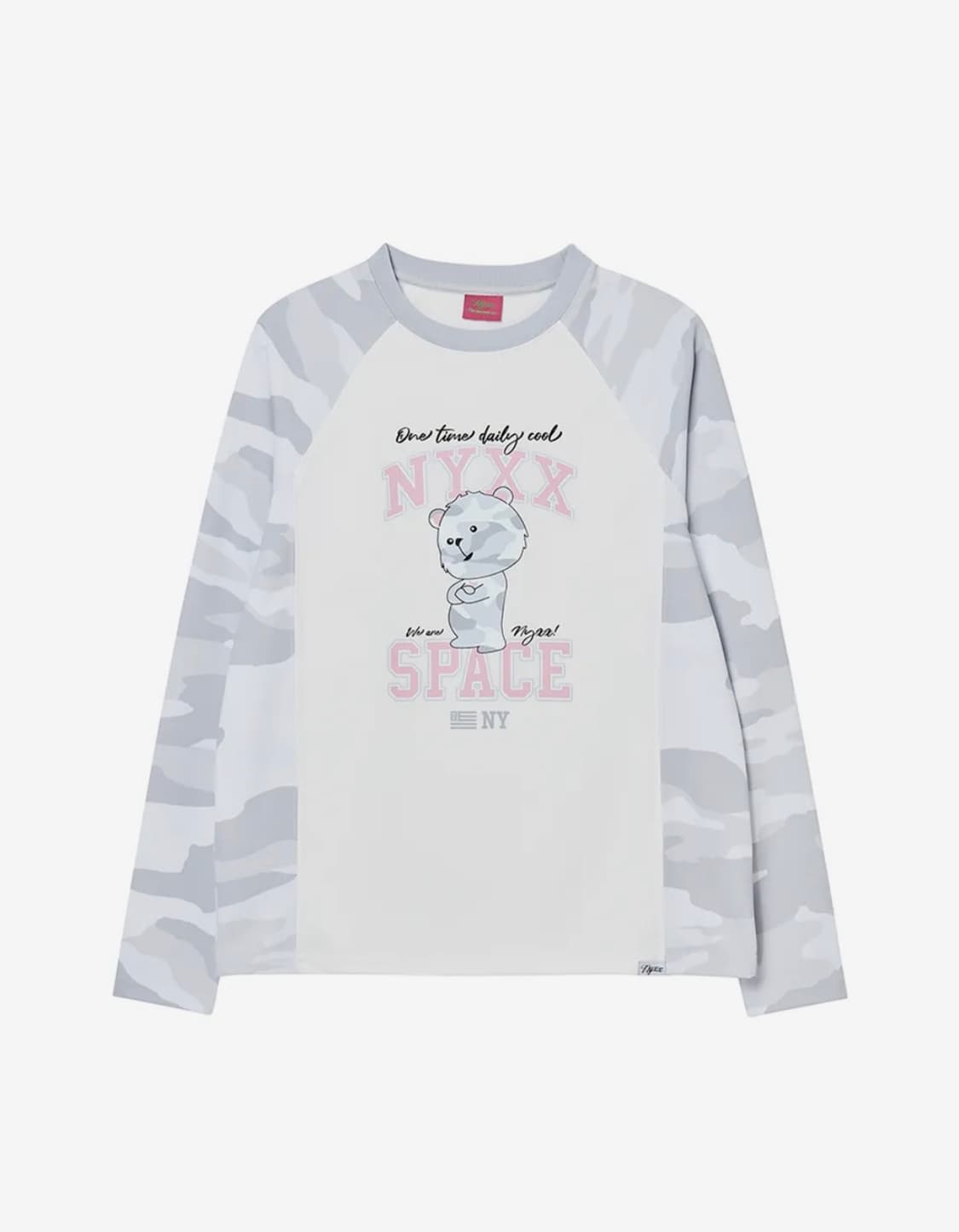 엔와이엑스엑스 카모 베어 롱슬리브 상품이미지1