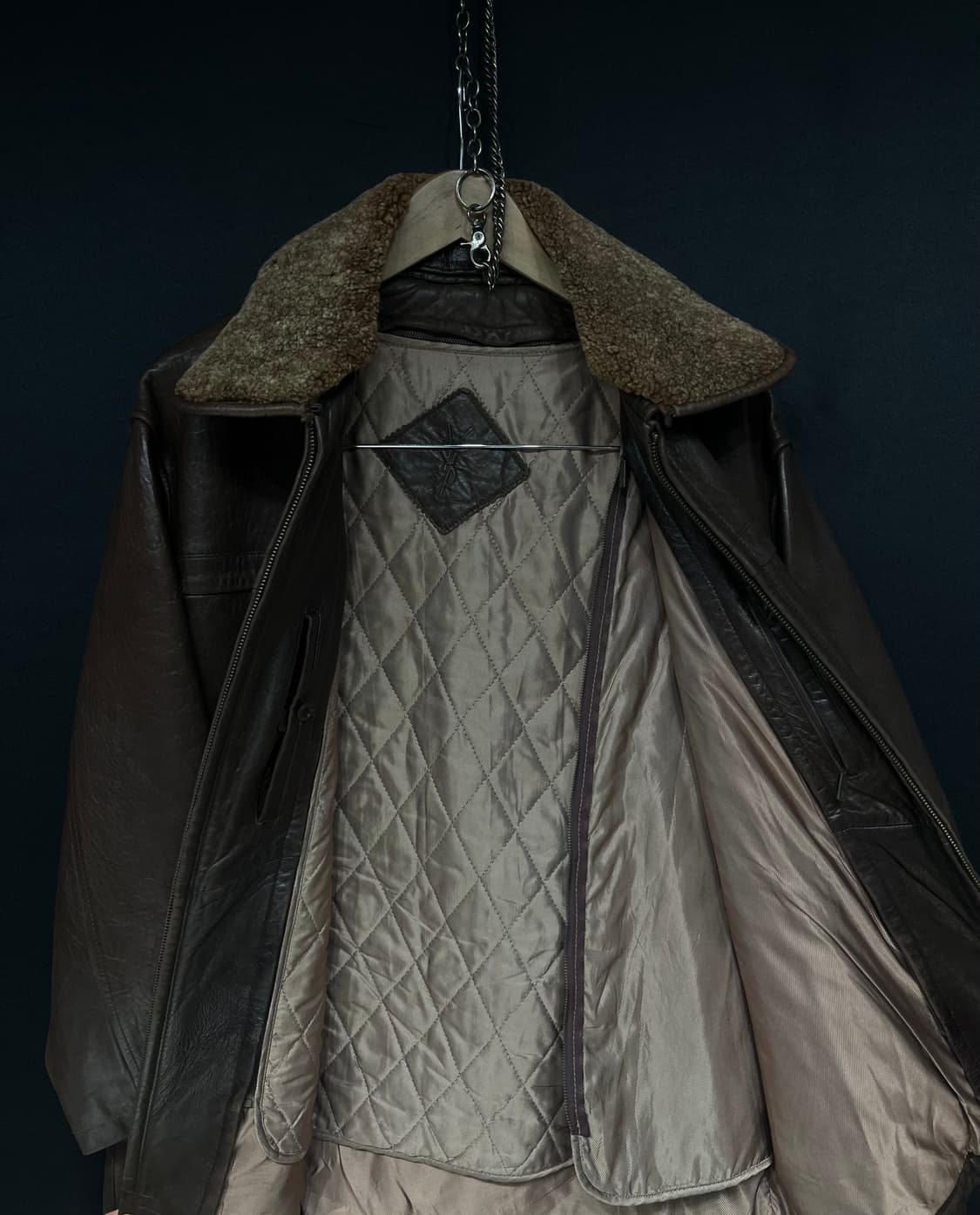 90's 입생로랑 양가죽 자켓 상품이미지9