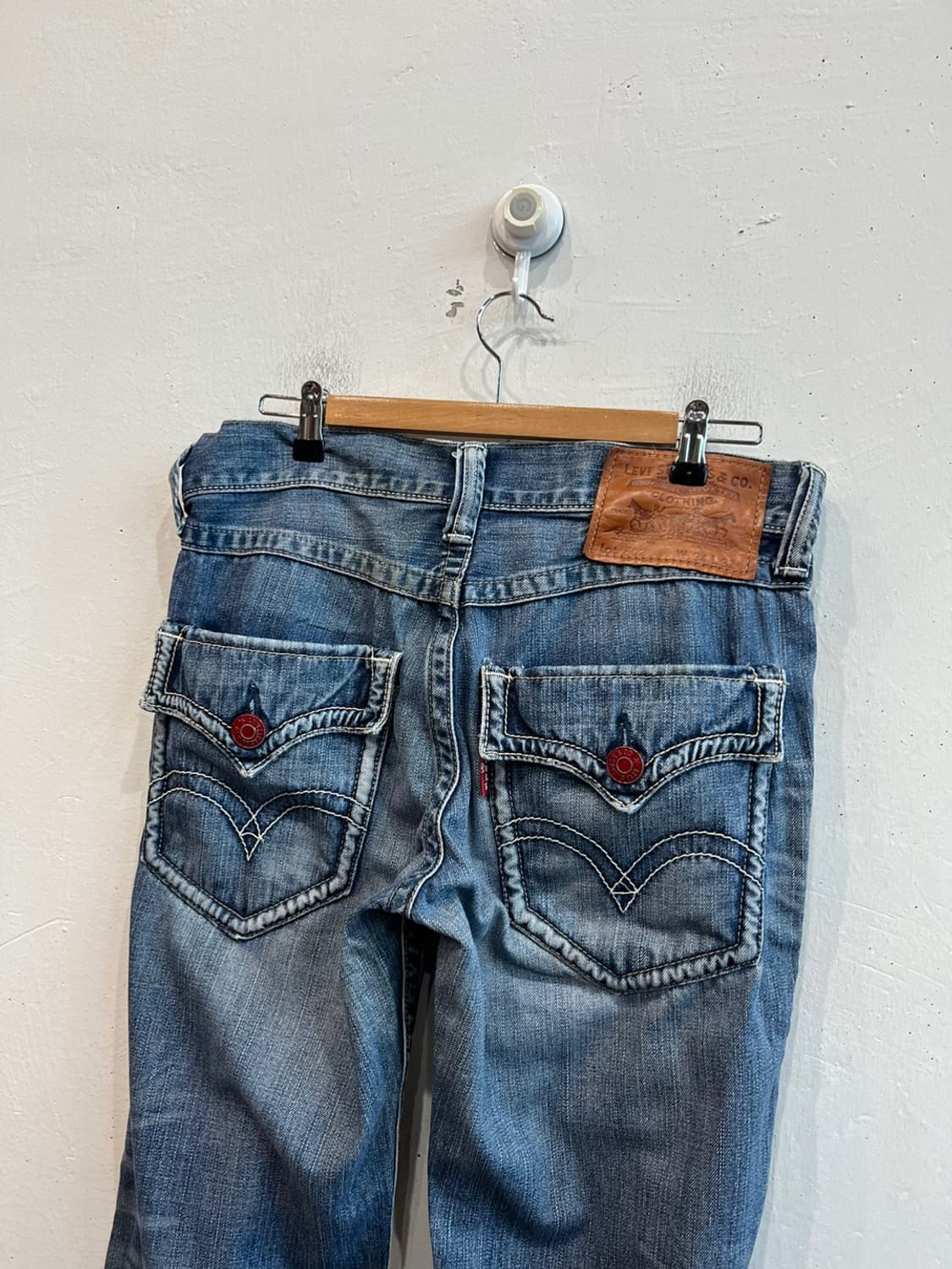 리바이스502 워싱 데님팬츠 상품이미지5