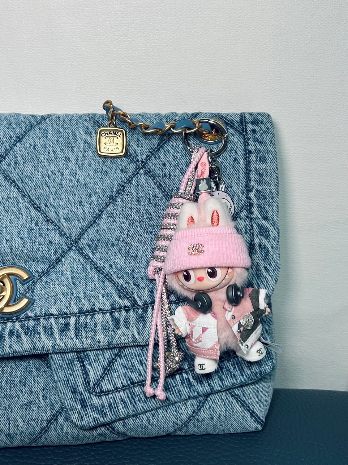 🙊미니라부부 내 마음속 비밀번호”G”커스텀키링 상품이미지4