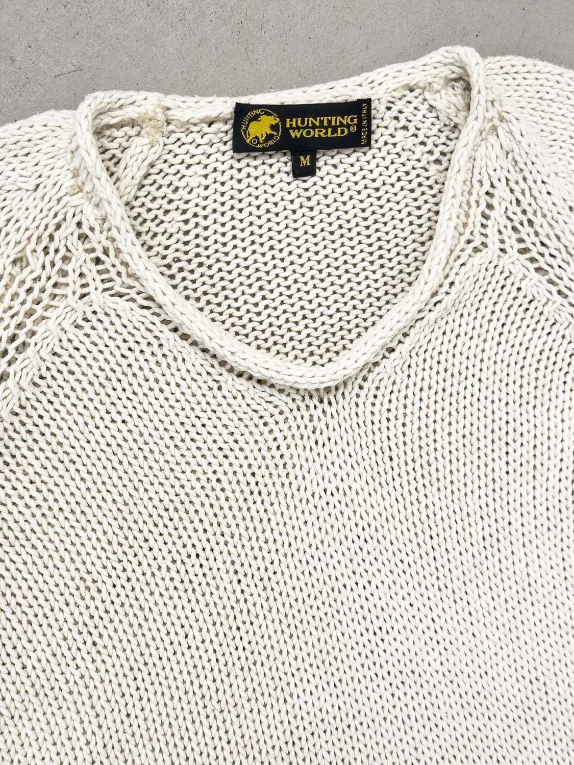 헌팅월드 코튼 니트 상품이미지4