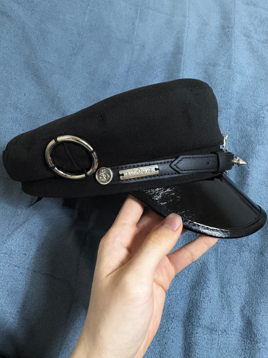 punk rave 펑크 밀리터리 베레모캡 상품이미지3