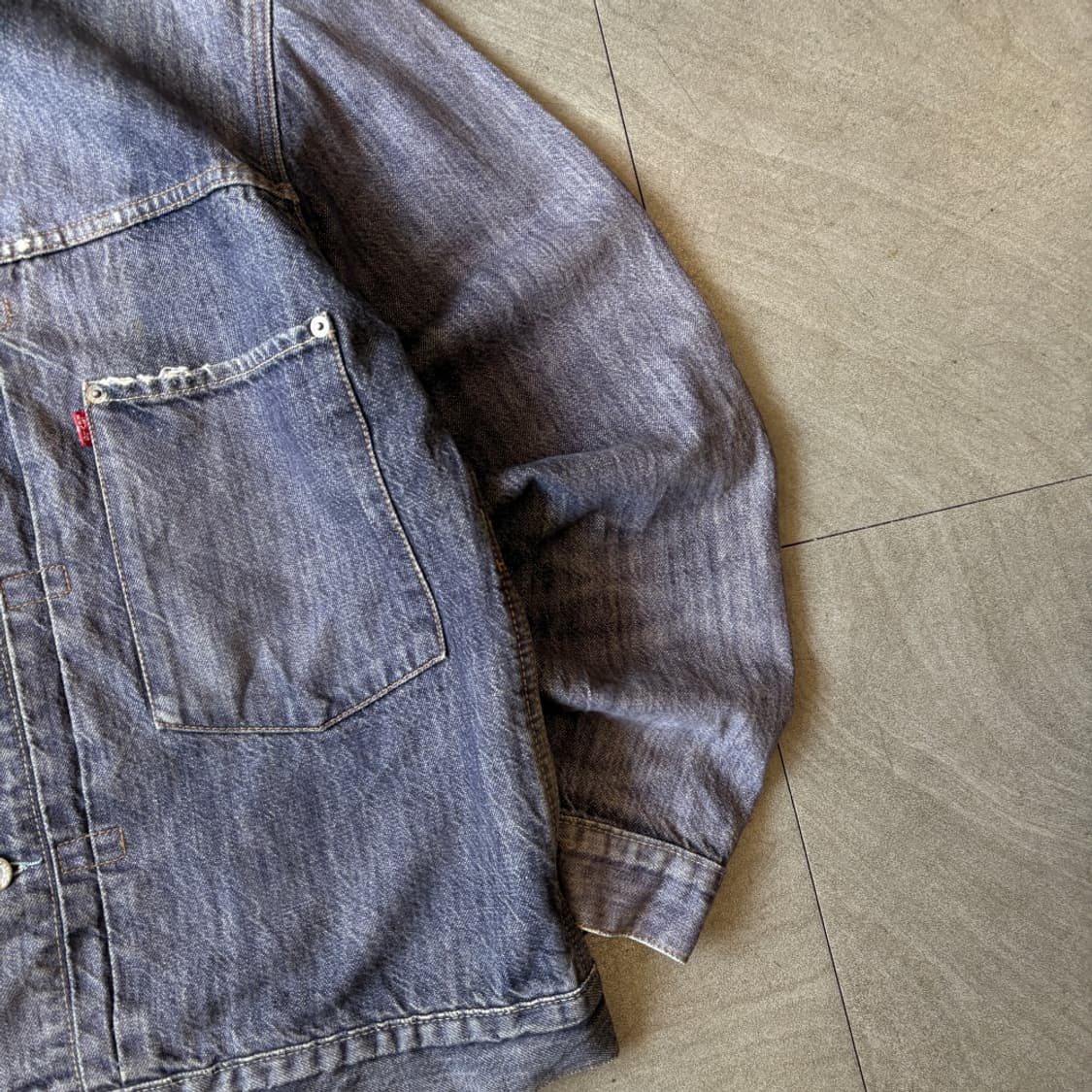 리바이스 정품 70501 04 데님 타입1 자켓  상품이미지4