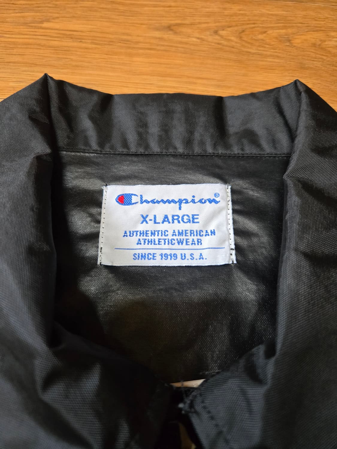 챔피온 정품 블랙 코치 자켓(XL사이즈) 상품이미지8