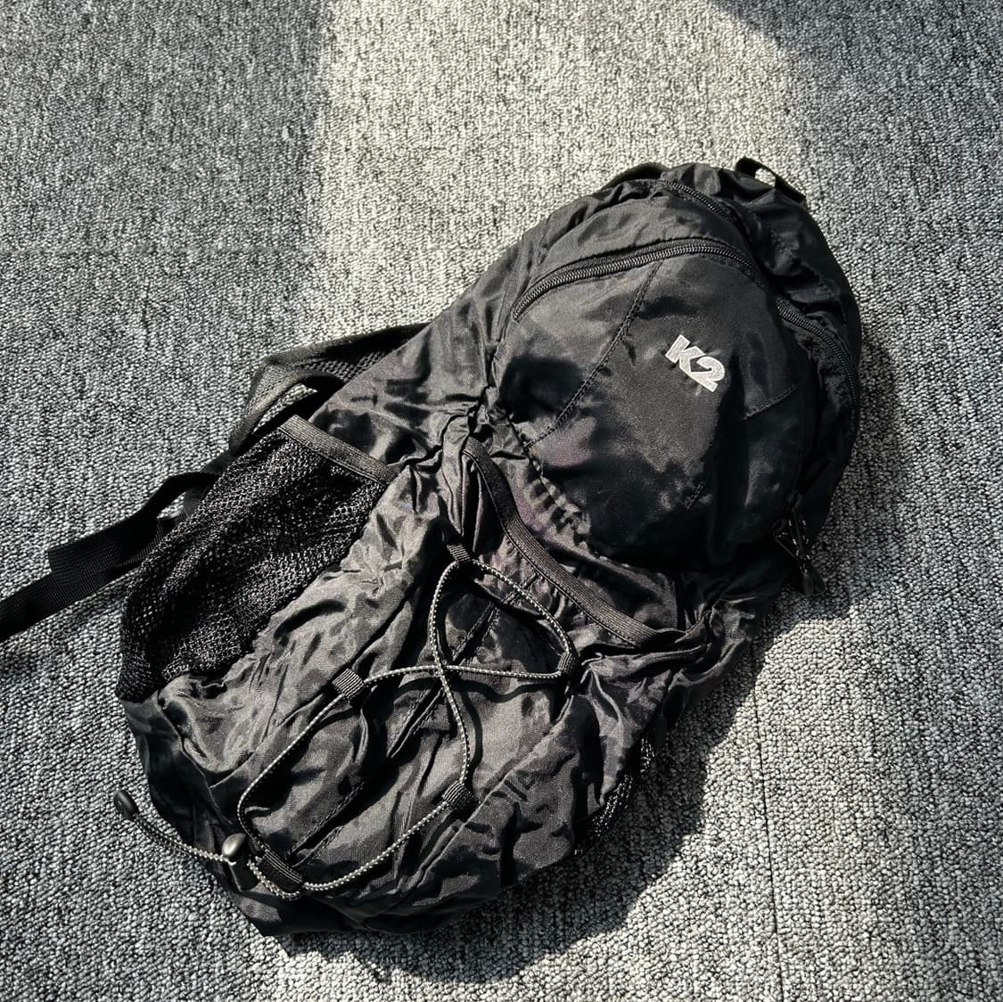 k2 블랙 나일론 미니 백팩 상품이미지1